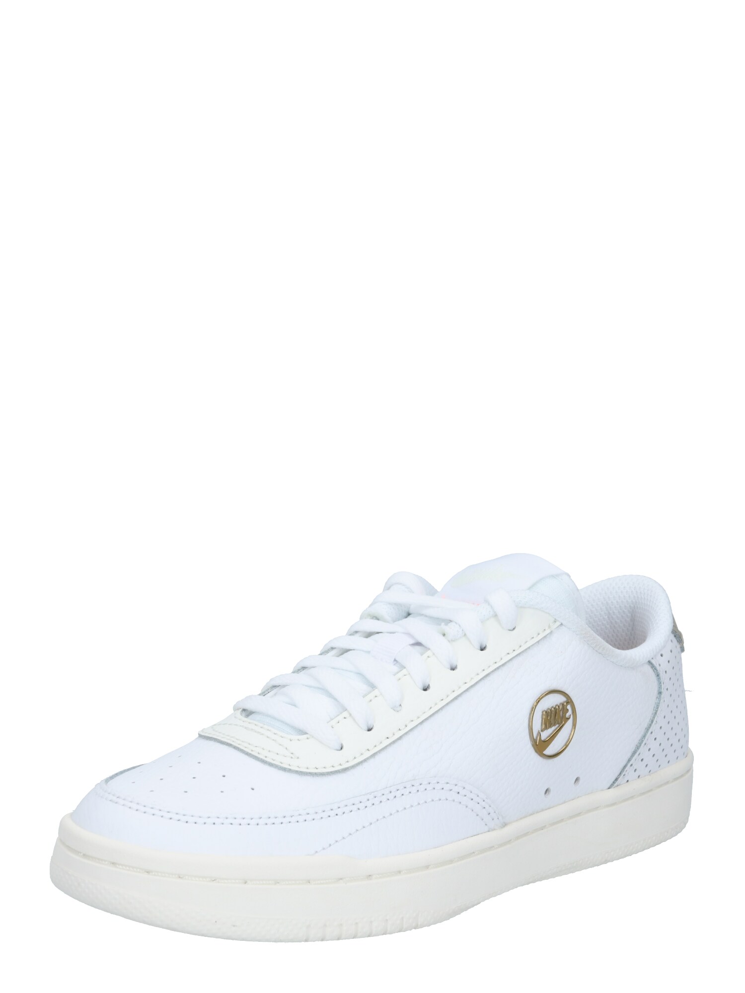 Nike Sportswear Sportbačiai be auliuko 'Court Vintage PRM'  balta / auksas