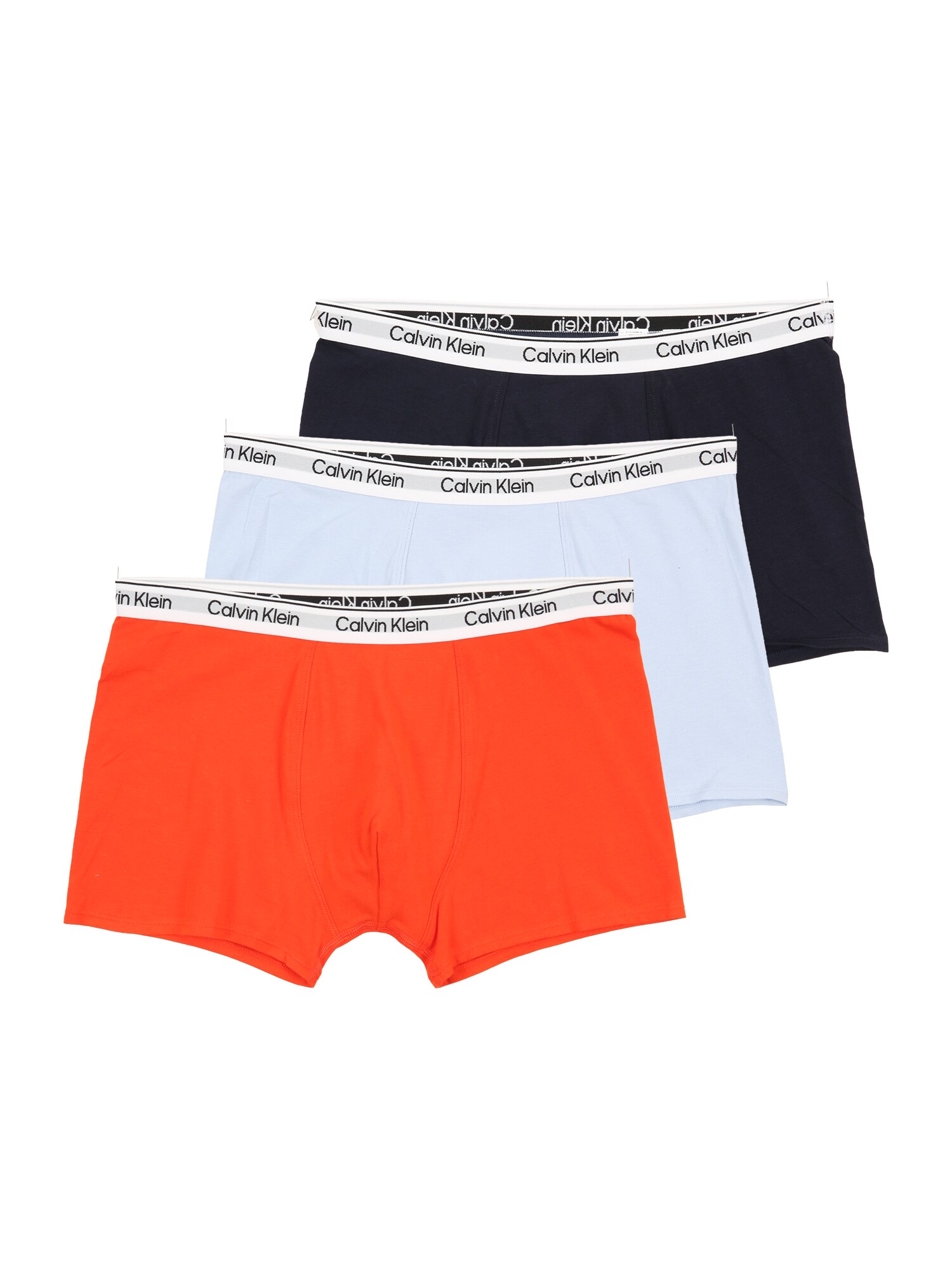 Calvin Klein Underwear Chiloţi  albastru marin / albastru pastel / roșu orange / alb