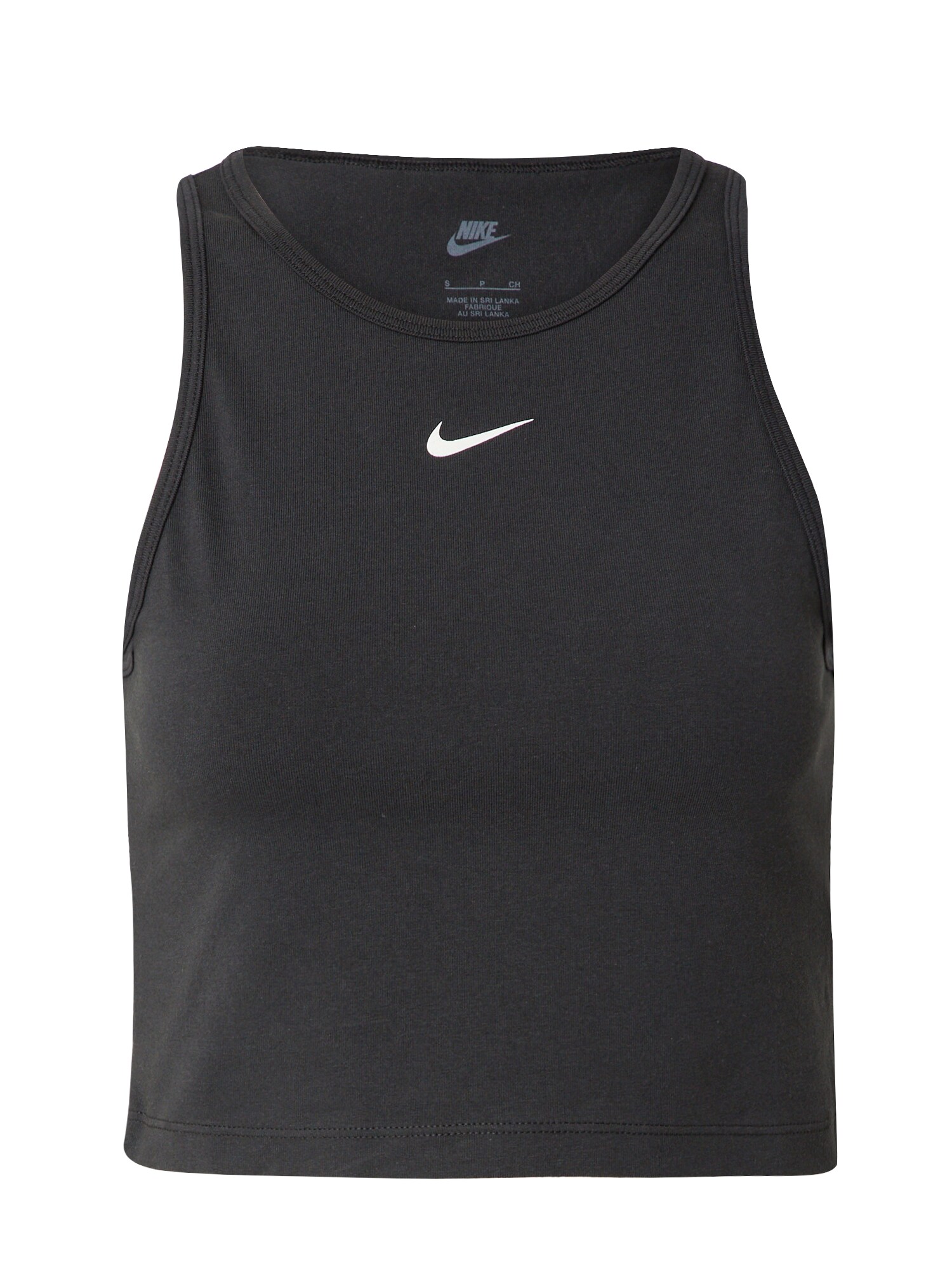 Nike Sportswear Top  negru / alb