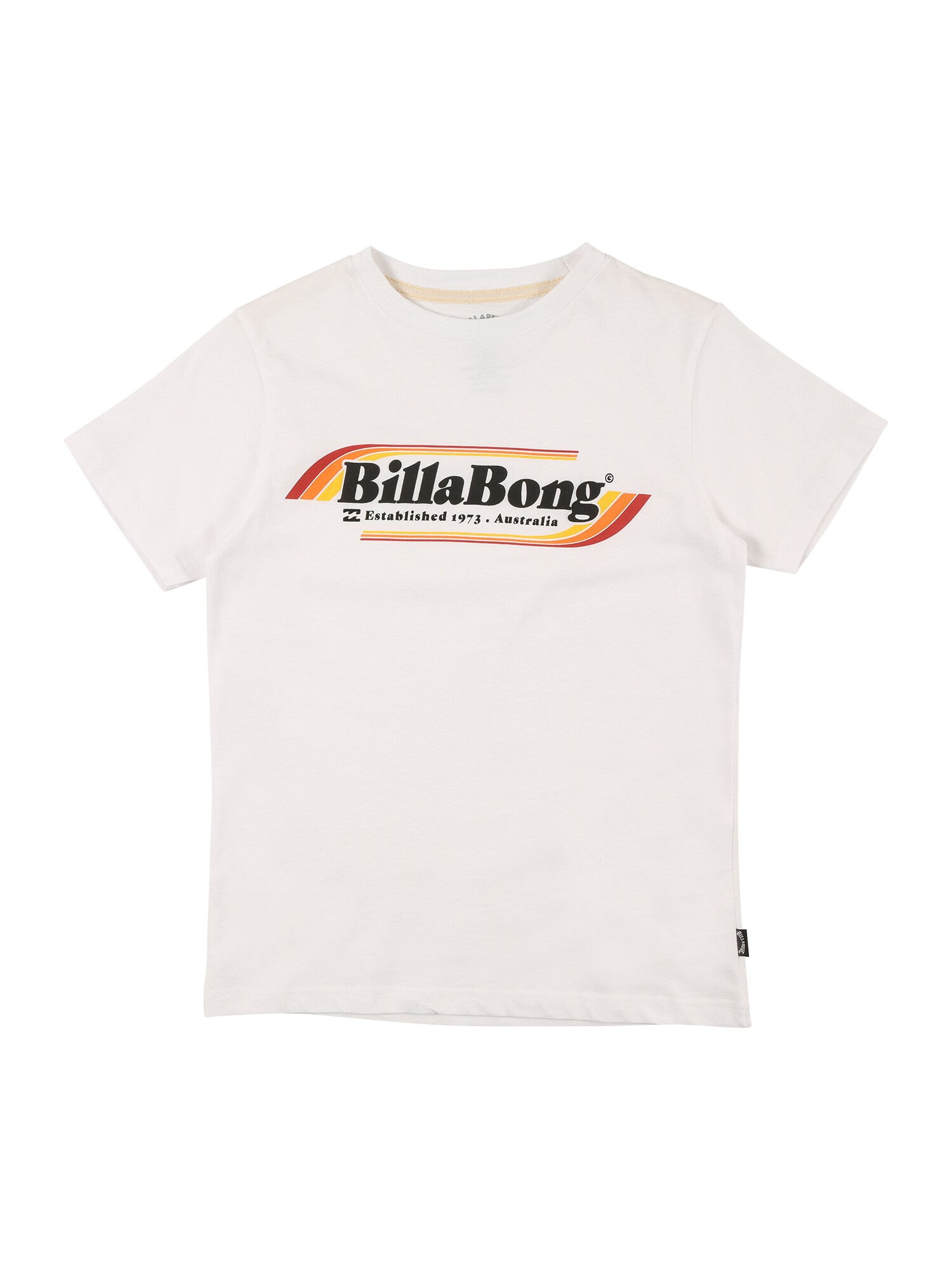 BILLABONG Sporta krekls 'SEVENTY' naktszils / oranžs / sarkans / balts
