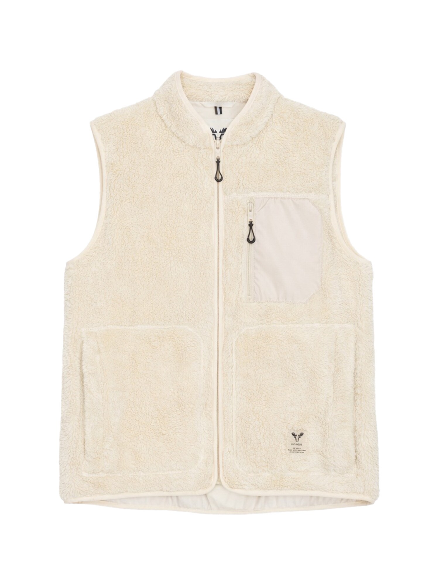 Fat Moose Chaleco ' Wood '  beige