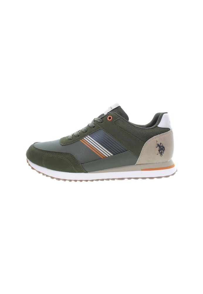 U.S. POLO ASSN. Turnschuhe XIRIO010MDYM1 Herren Größe 43 blau / grün / orange / weiß