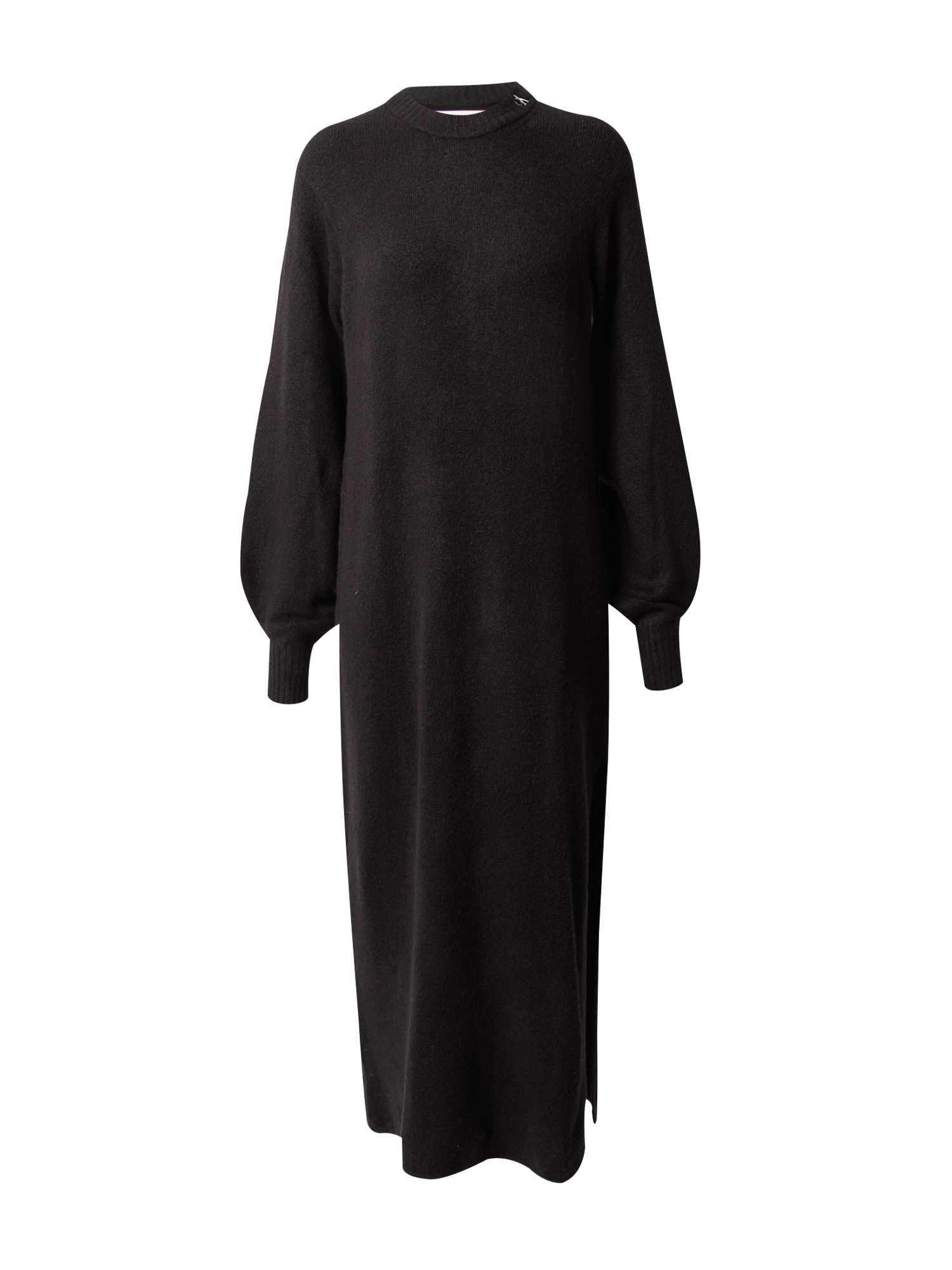 Calvin Klein Jeans Megzta suknelė juoda
