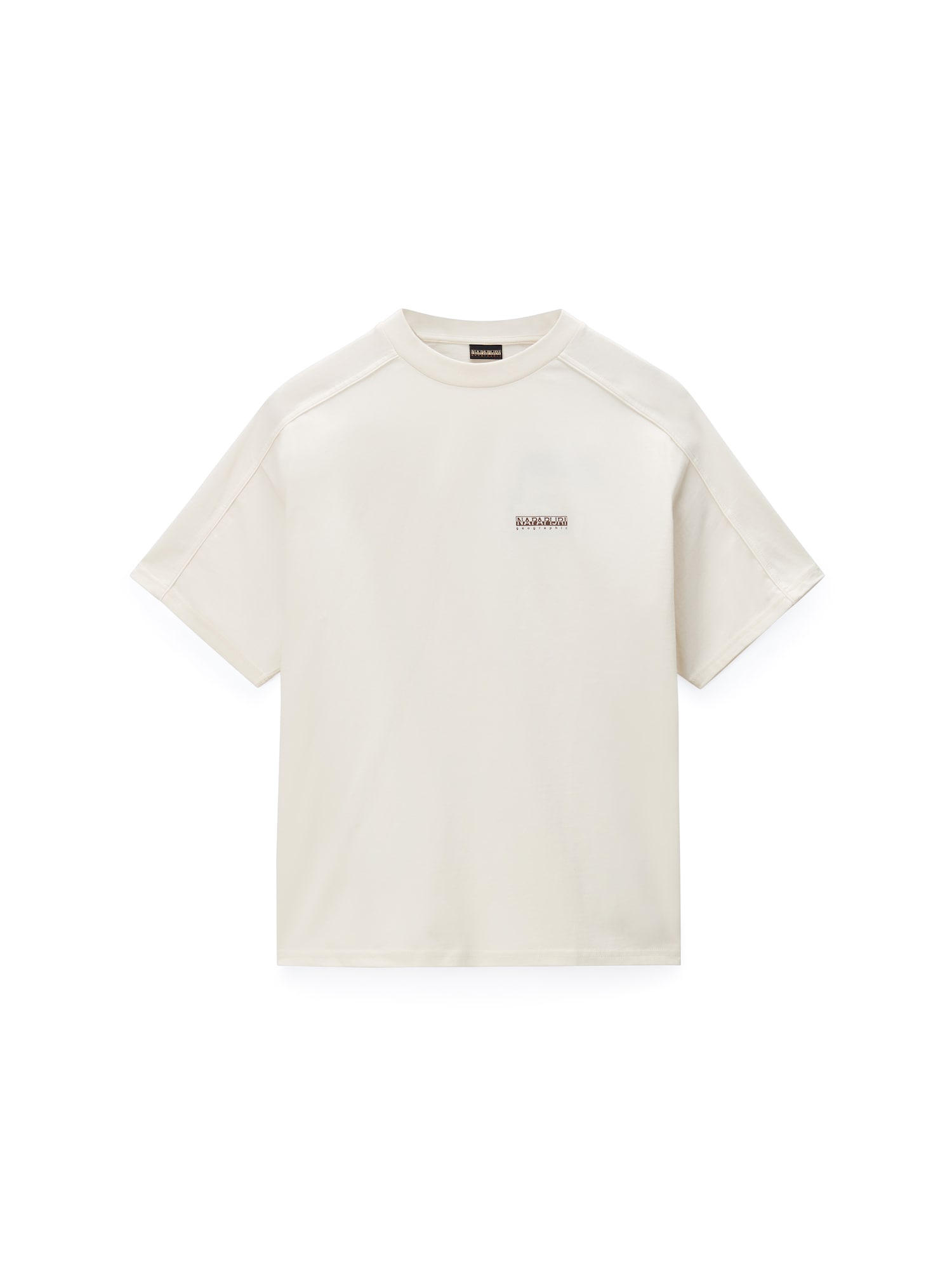 NAPAPIJRI Tricou TEZA maro închis / alb murdar