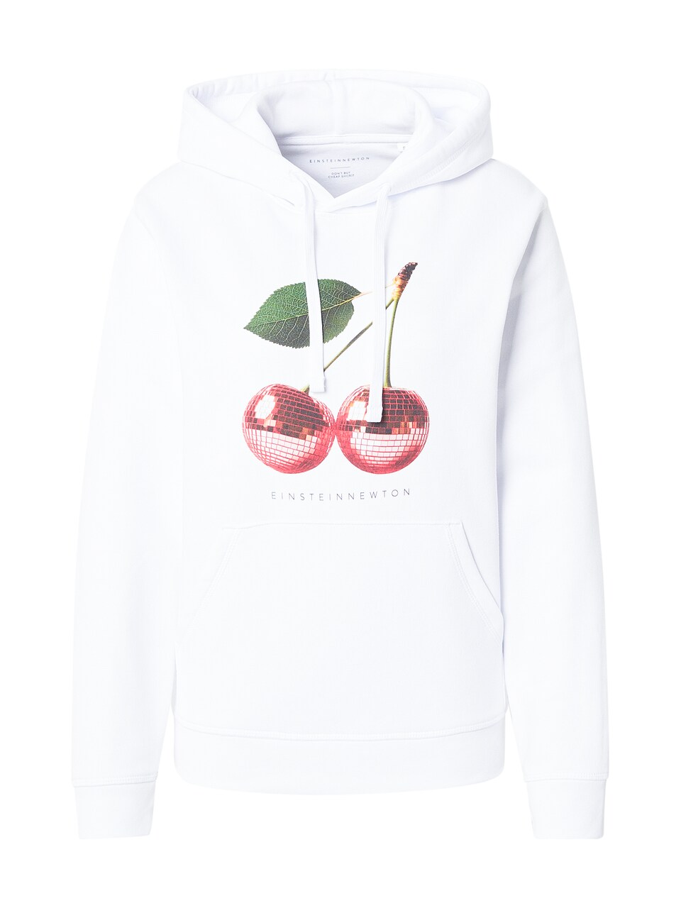 Sweatshirt 'Disco Cherry' grön / röd / svart