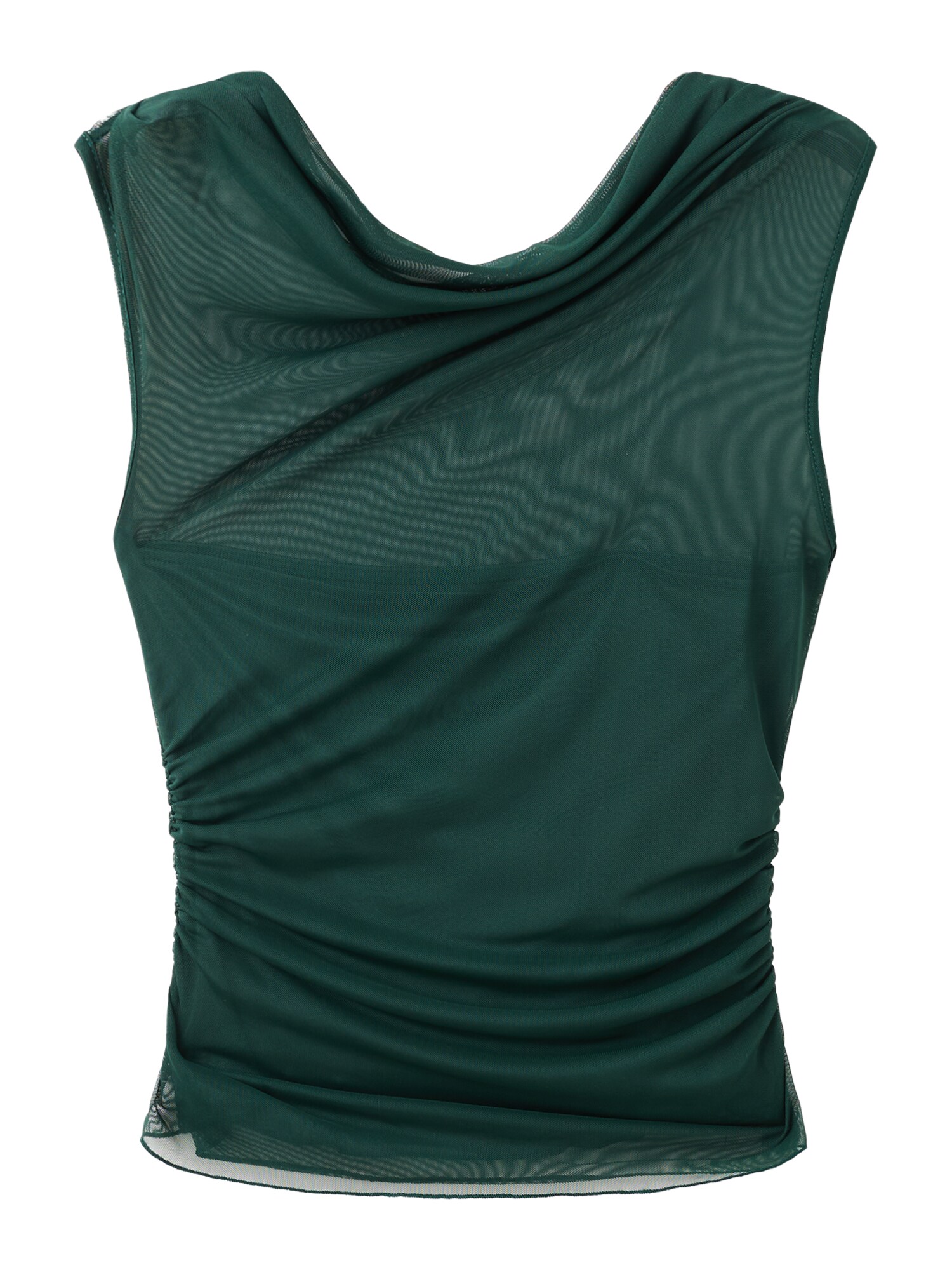 MANGO Top AITANA  verde închis