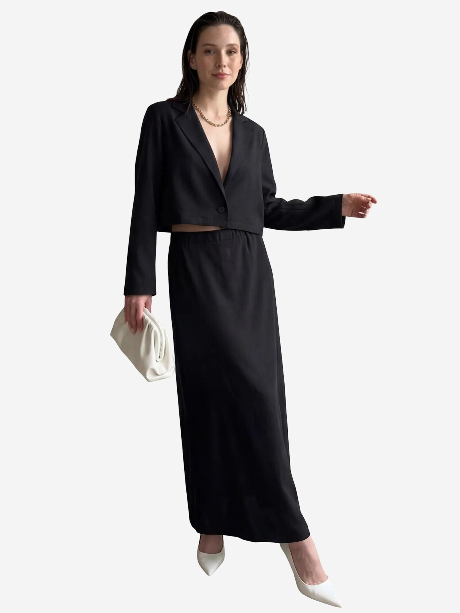 My fashion Jednodijelna pidžama 'Zweiteiliges Set' crna