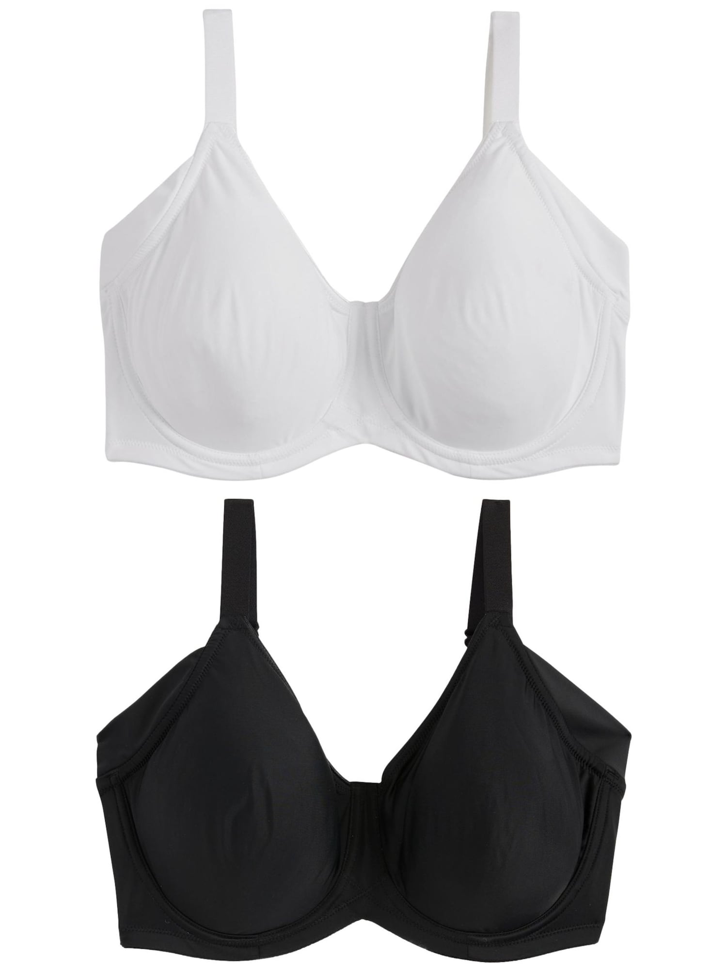 Next Sutien  negru / alb