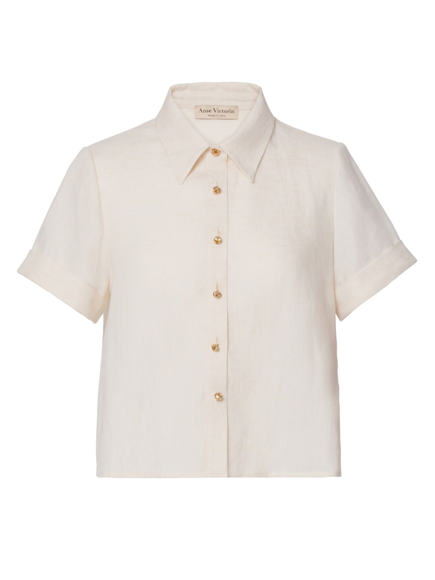 Anse Victorin Bluza 'Sarah Linen' boja pijeska