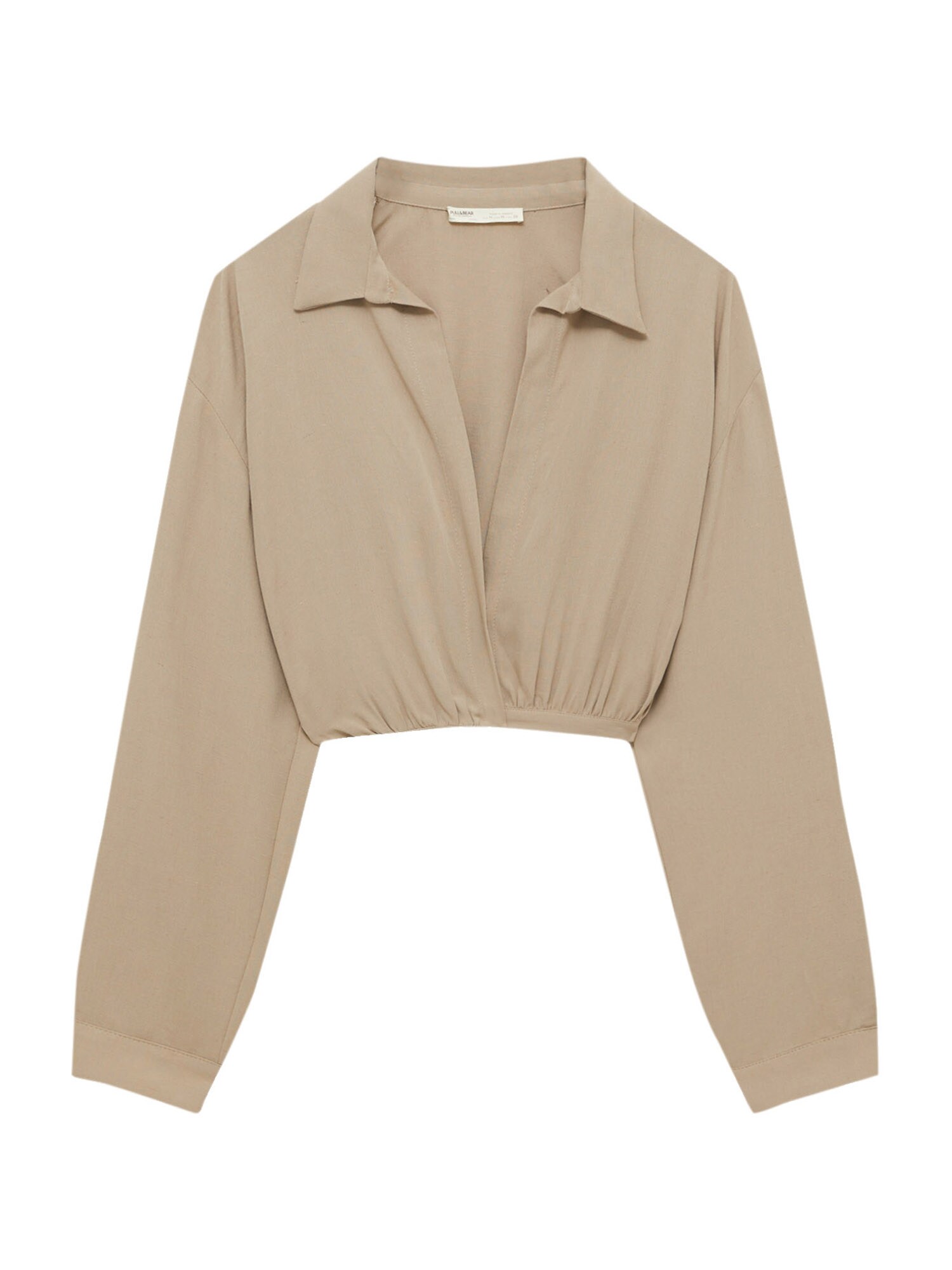 Pull&Bear Blúzka  svetlohnedá