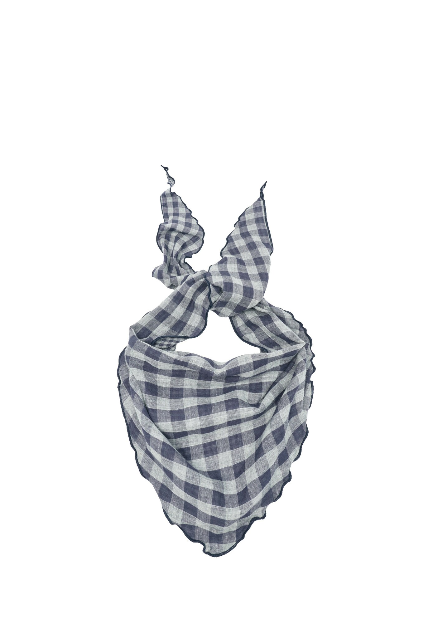 Pull&Bear Batistă albastru porumbel / alb