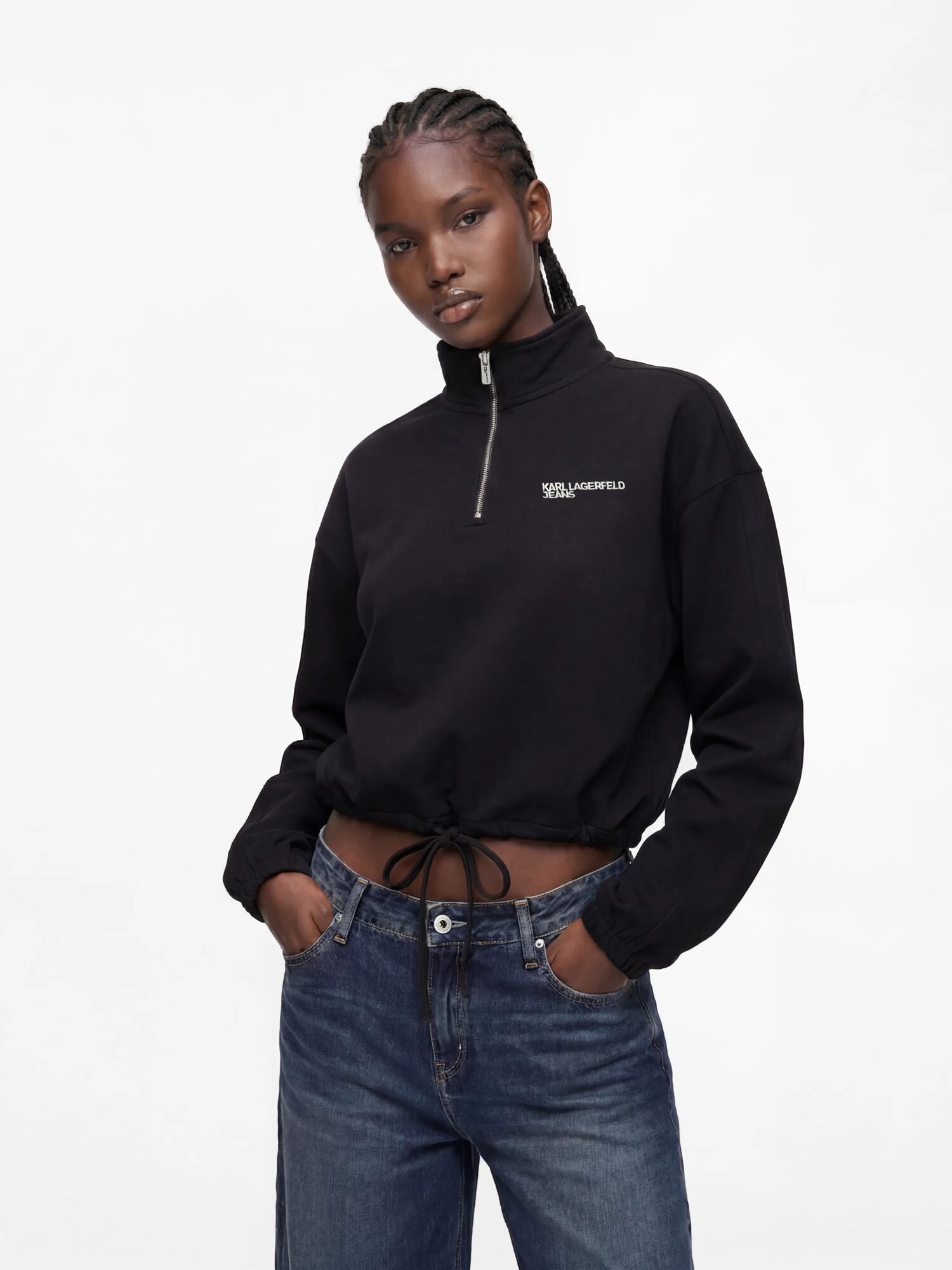 KARL LAGERFELD JEANS Sudadera negro – imagen 7