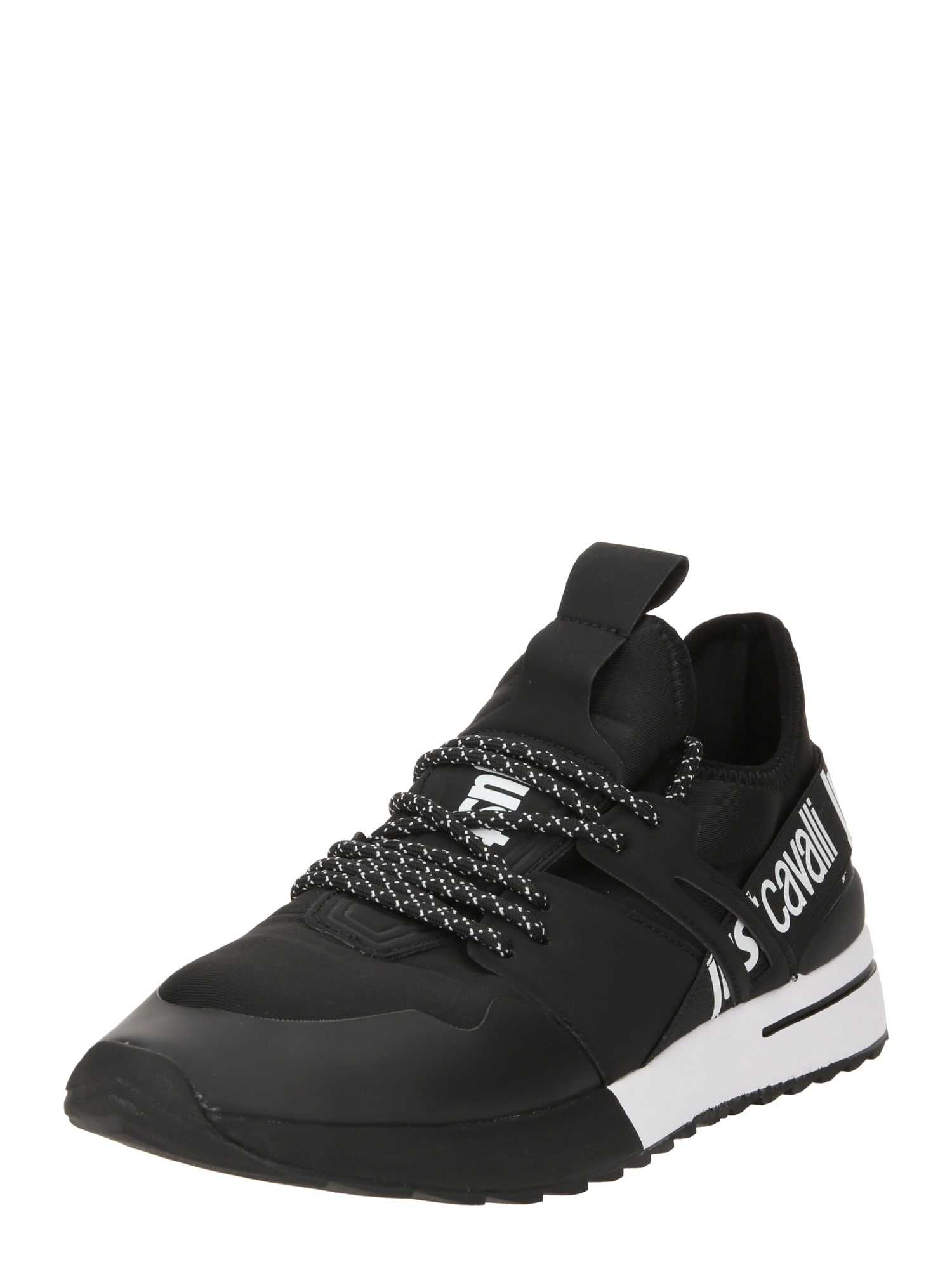 Just Cavalli Sneaker low 'FONDO ACTION'  negru / alb