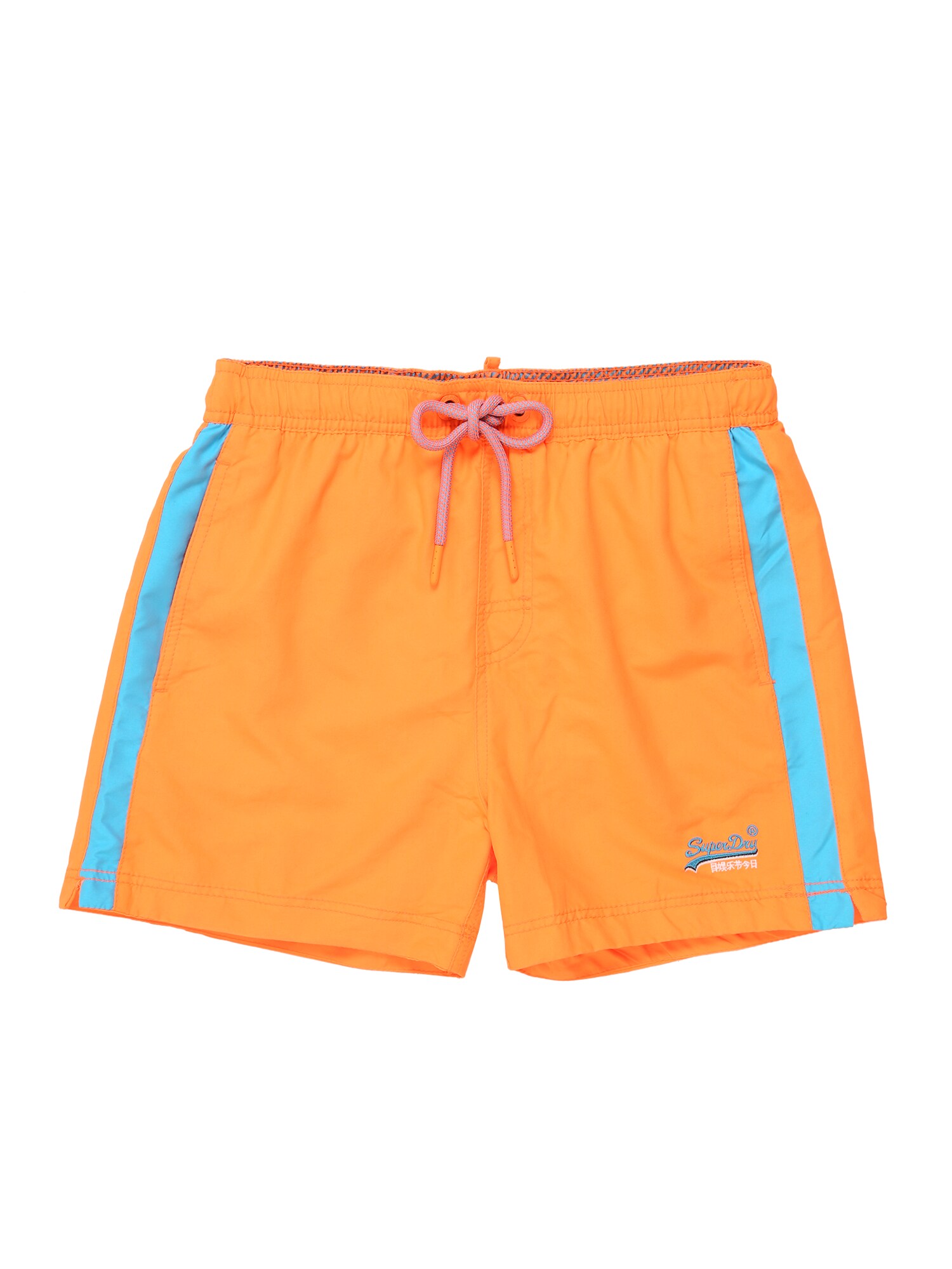 Superdry Maudymosi kelnaitės  mėlyna / oranžinė