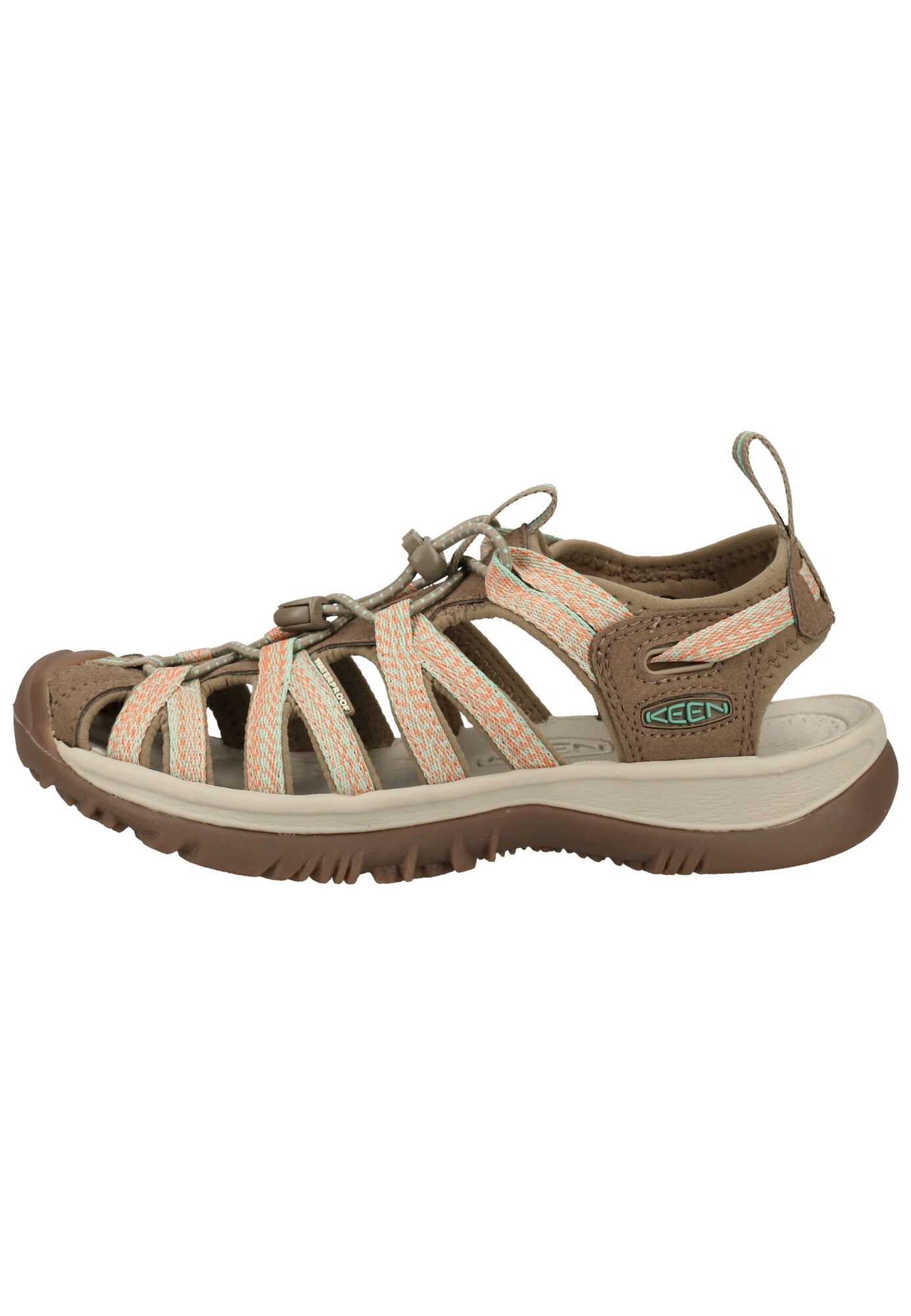 KEEN Sandalias 'Whisper'  azul / caqui / rosa – imagen 2