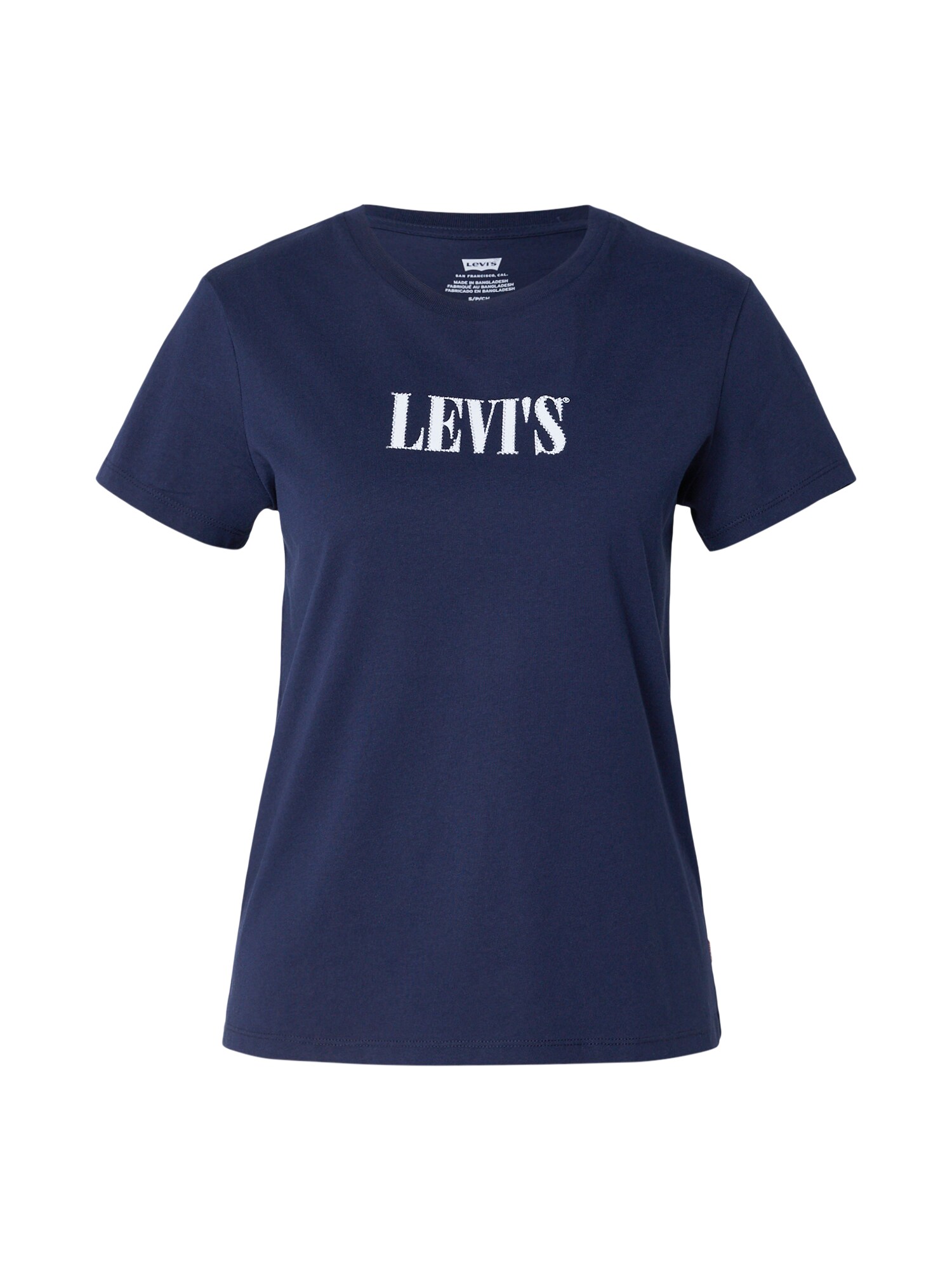 LEVIS ® Tricou THE PERFECT bleumarin / alb