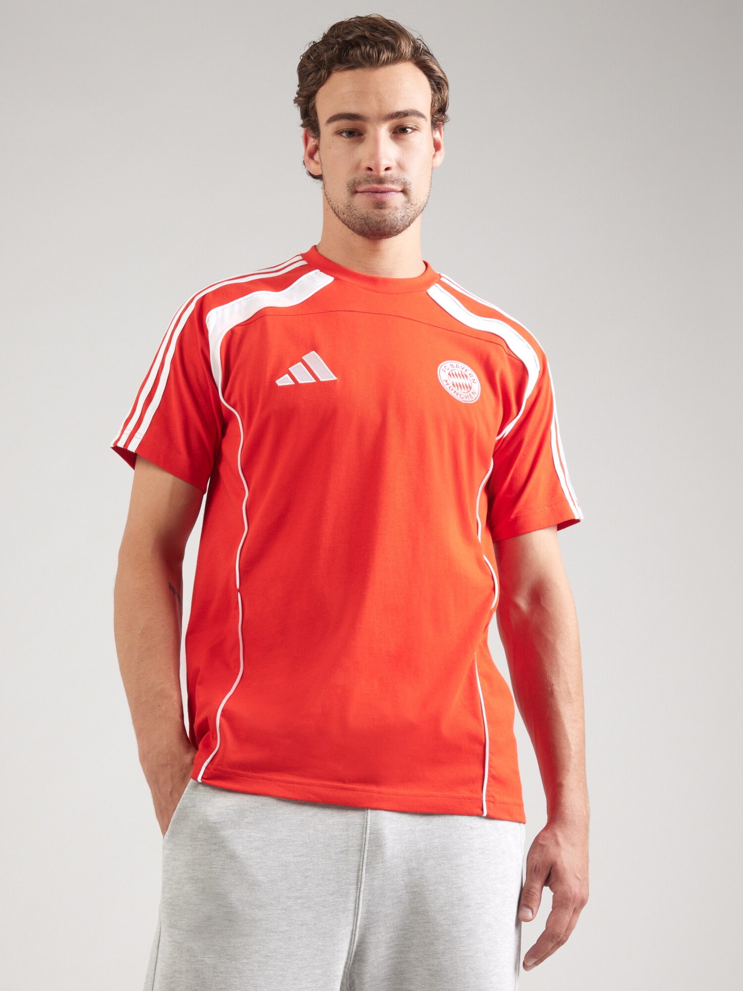 ADIDAS PERFORMANCE Funkcionális felső  dinnye / fehér termék 2. képe