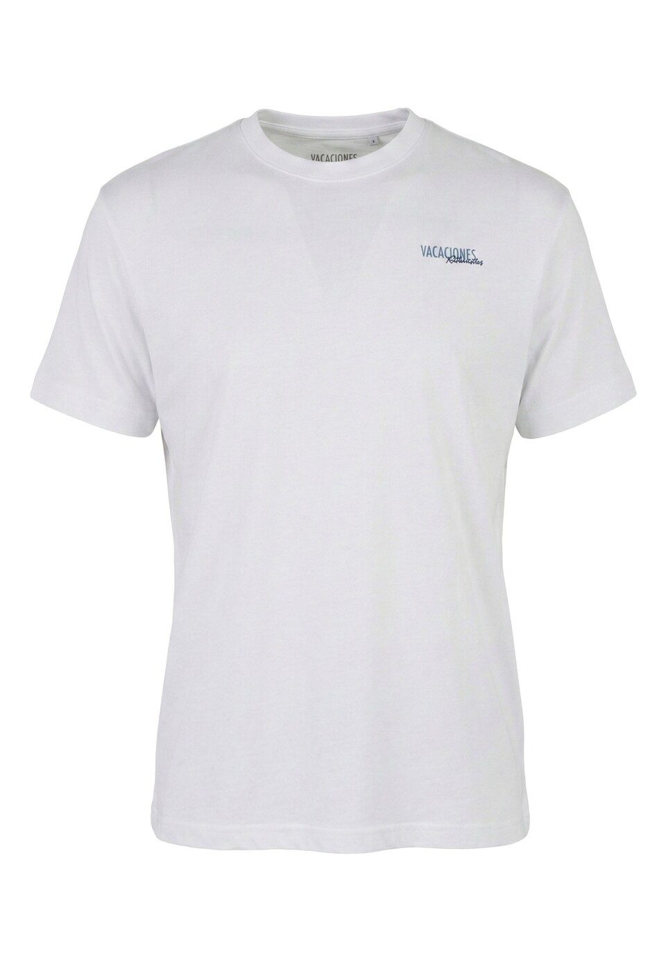 T-shirt 'Big Vacaciones' nattblå / opal