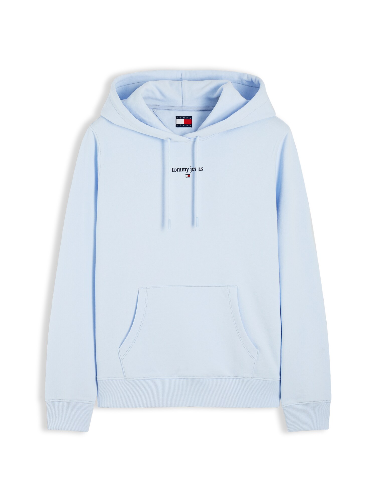 Tommy Jeans Bluză de molton CLASSIC albastru deschis