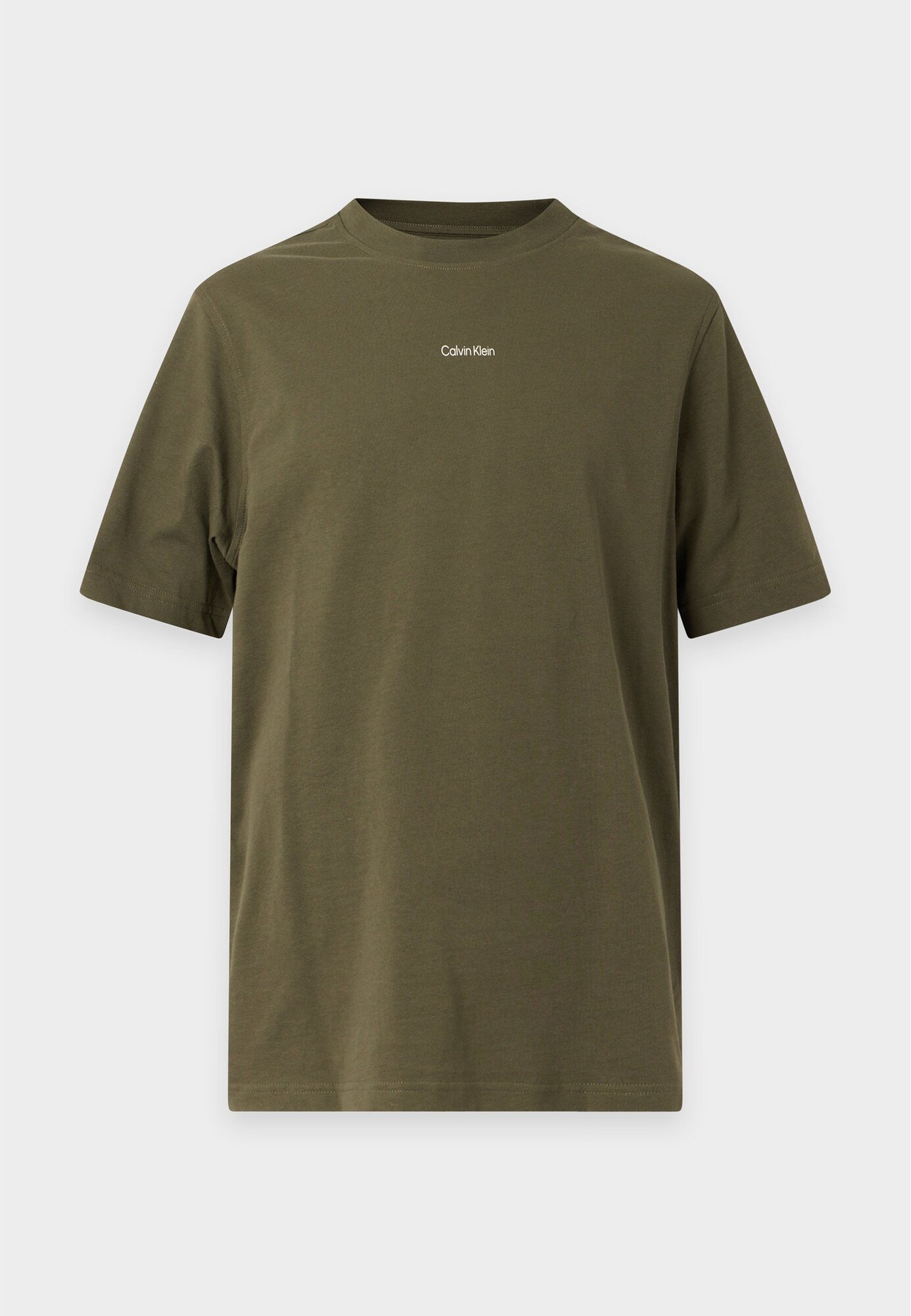 T-shirt 'EASY' marinblå / ljusgul