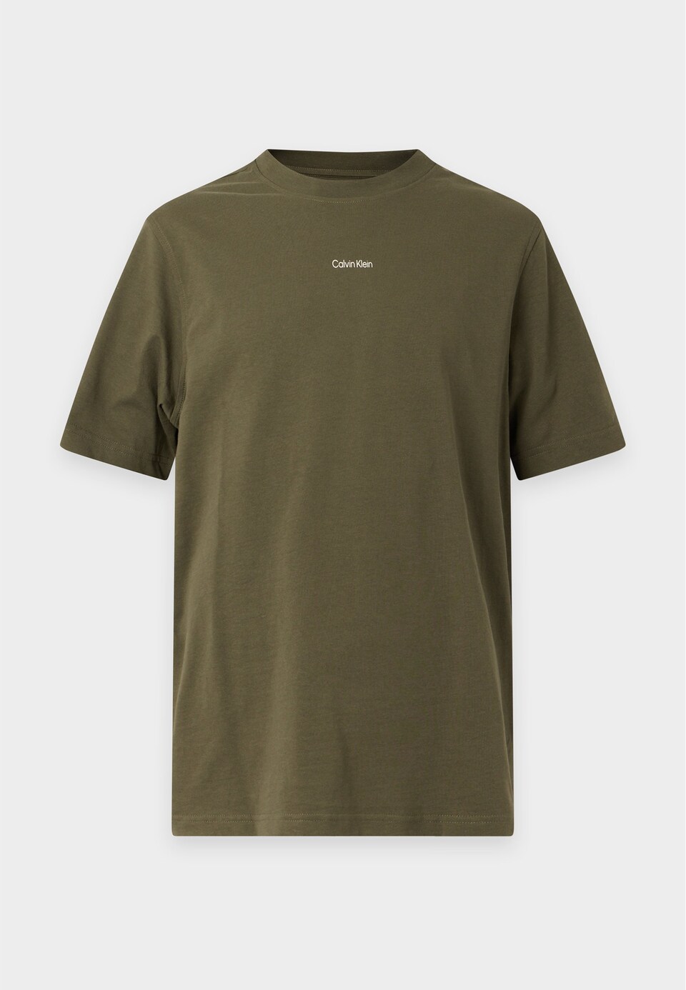 T-shirt 'EASY' marinblå / ljusgul