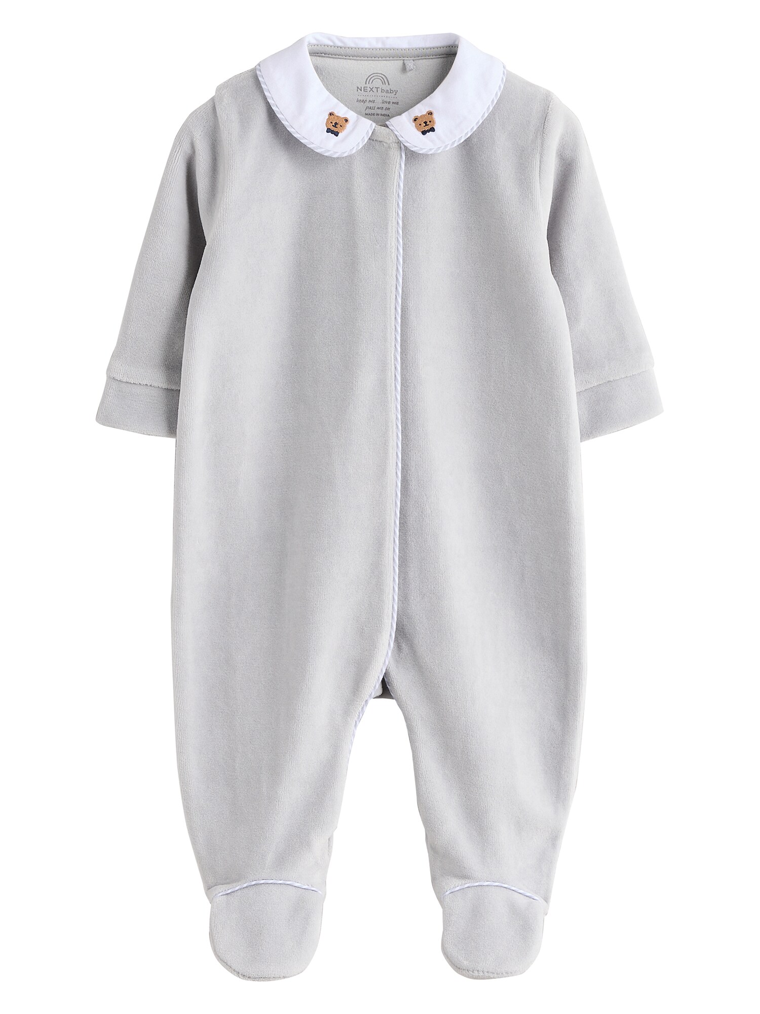 Next Pijamale  gri / alb
