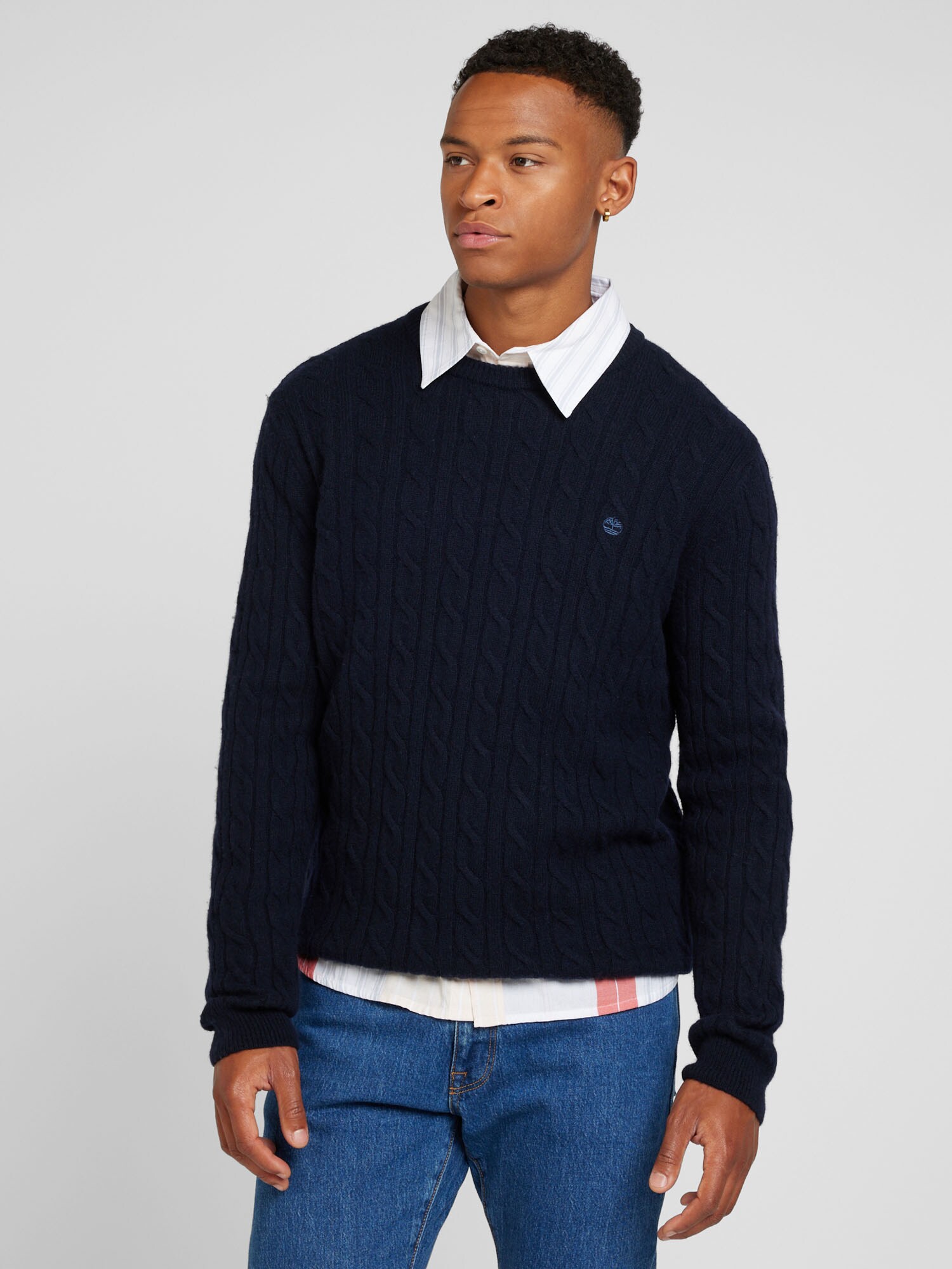 TIMBERLAND Jersey azul oscuro – imagen 2