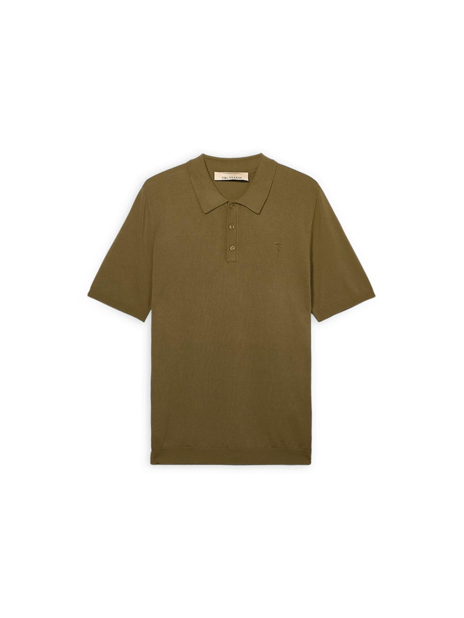 Trussardi Camiseta  verde hierba