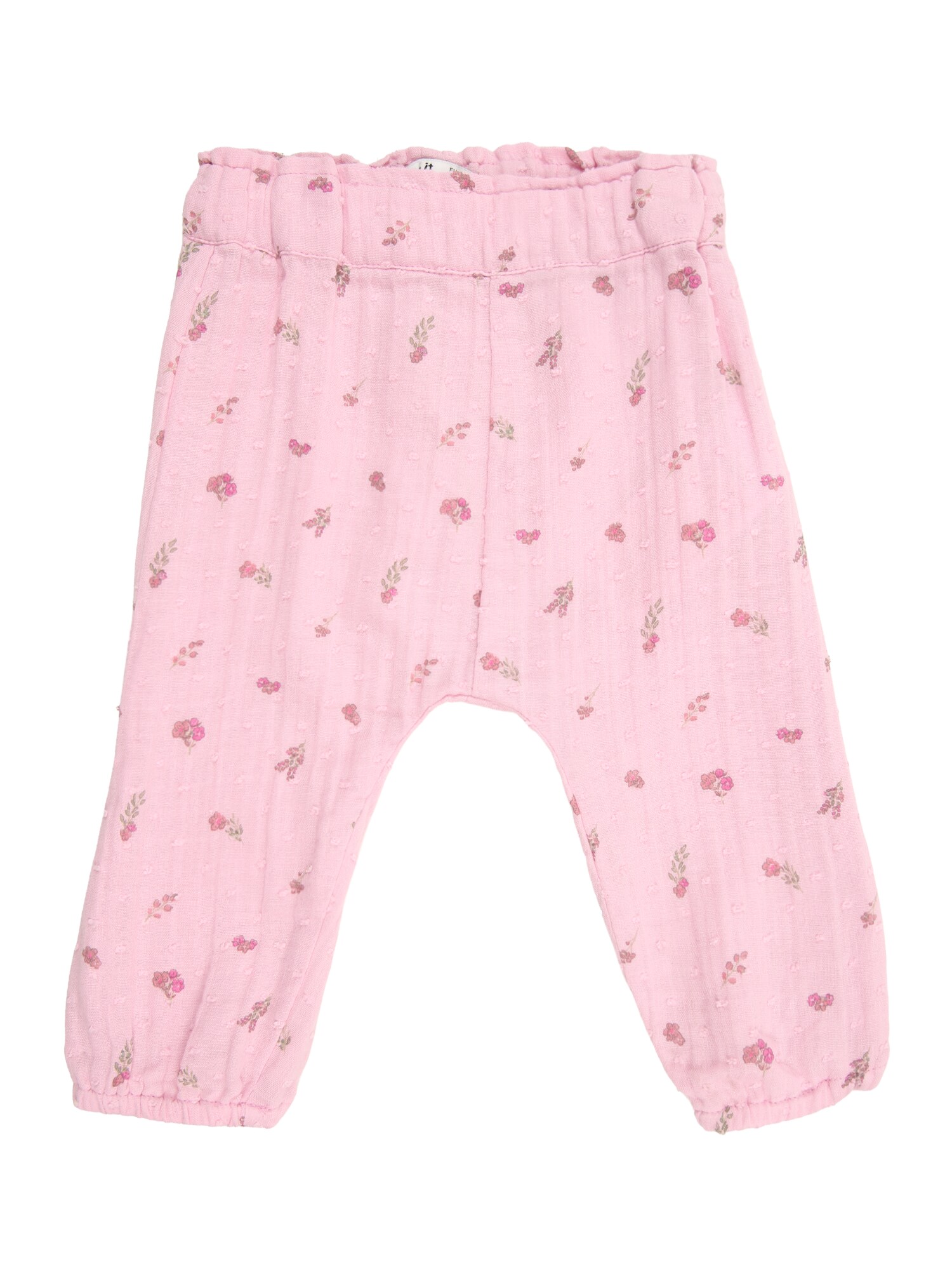 NAME IT Pantaloni 'NBFDORTHEA'  verde jad / mov prună / magenta