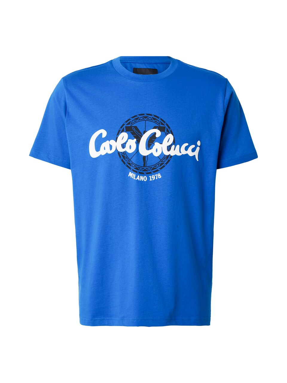 T-shirt royalblå / svart