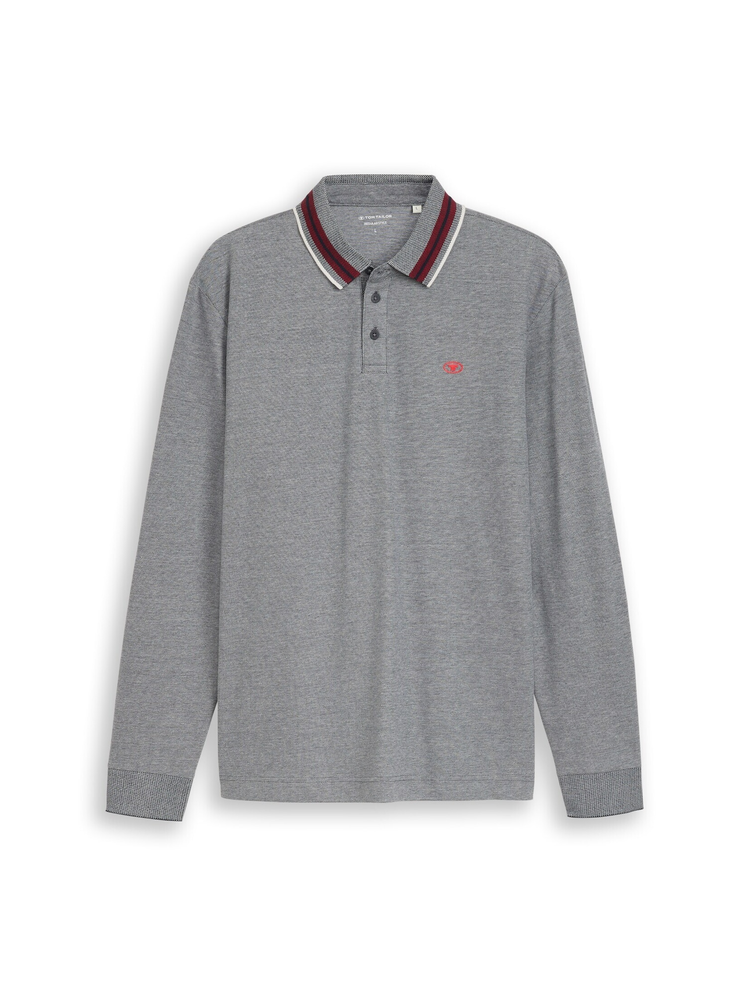 TOM TAILOR Tricou gri închis