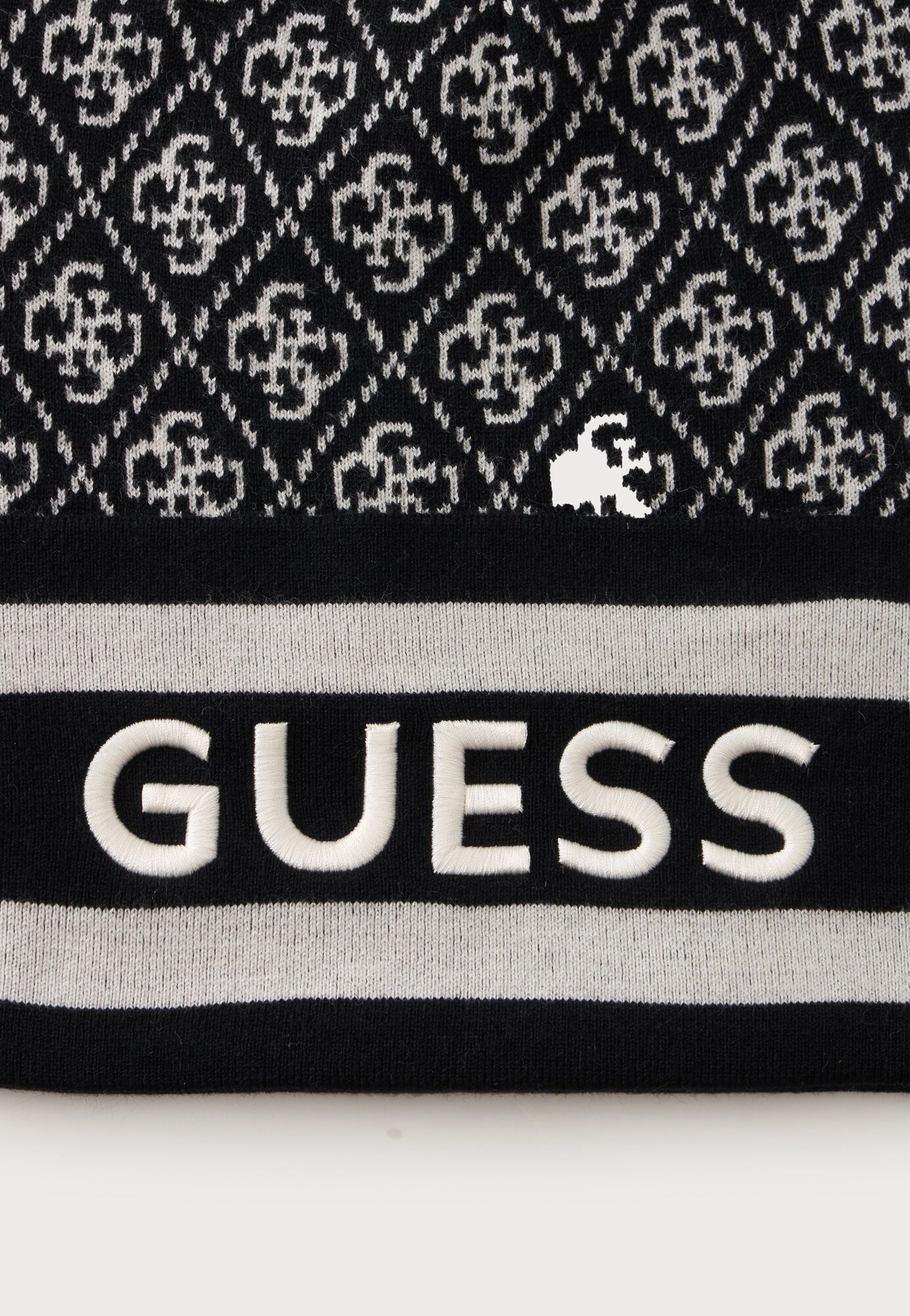 GUESS Gorra 'SEVYN'  negro / blanco – imagen 2