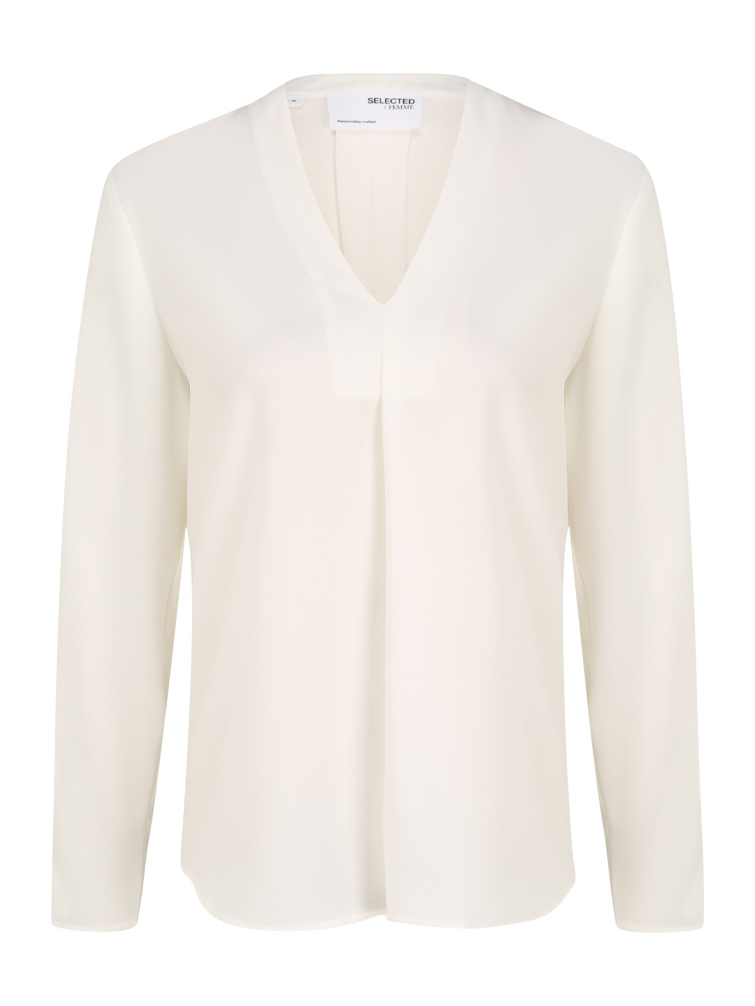 Selected Femme (Petite) Marškinėliai 'LUNA'  balta
