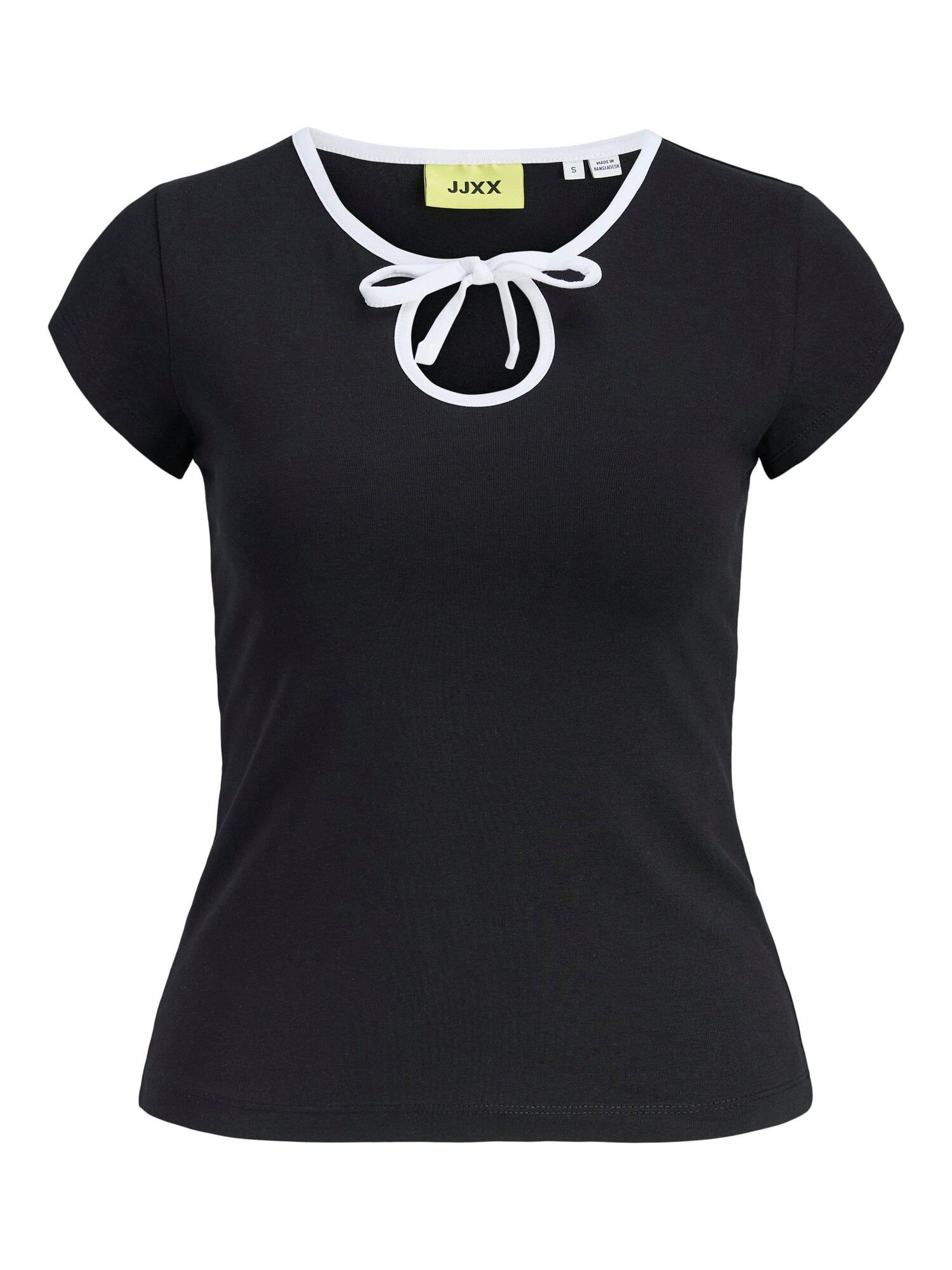 JJXX Tricou JXGIGI  negru / alb