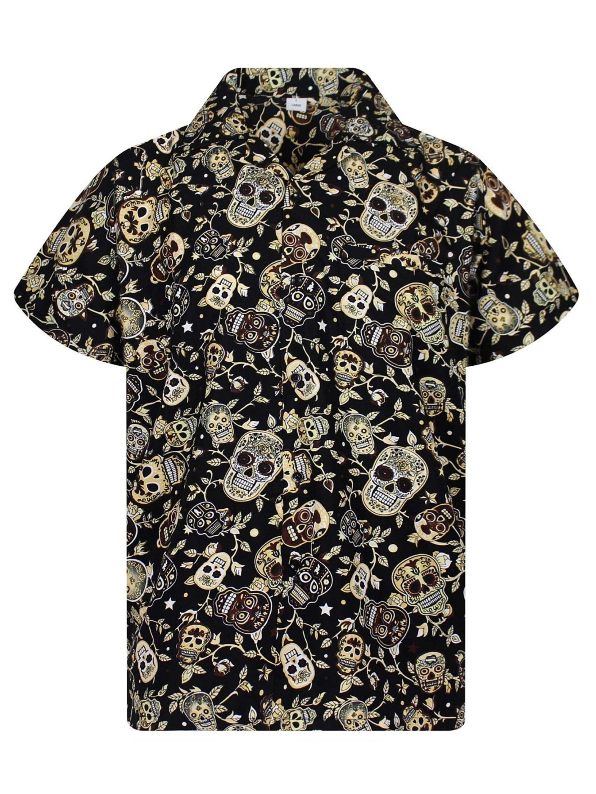 King Kameha T-shirt 'Skull' herr