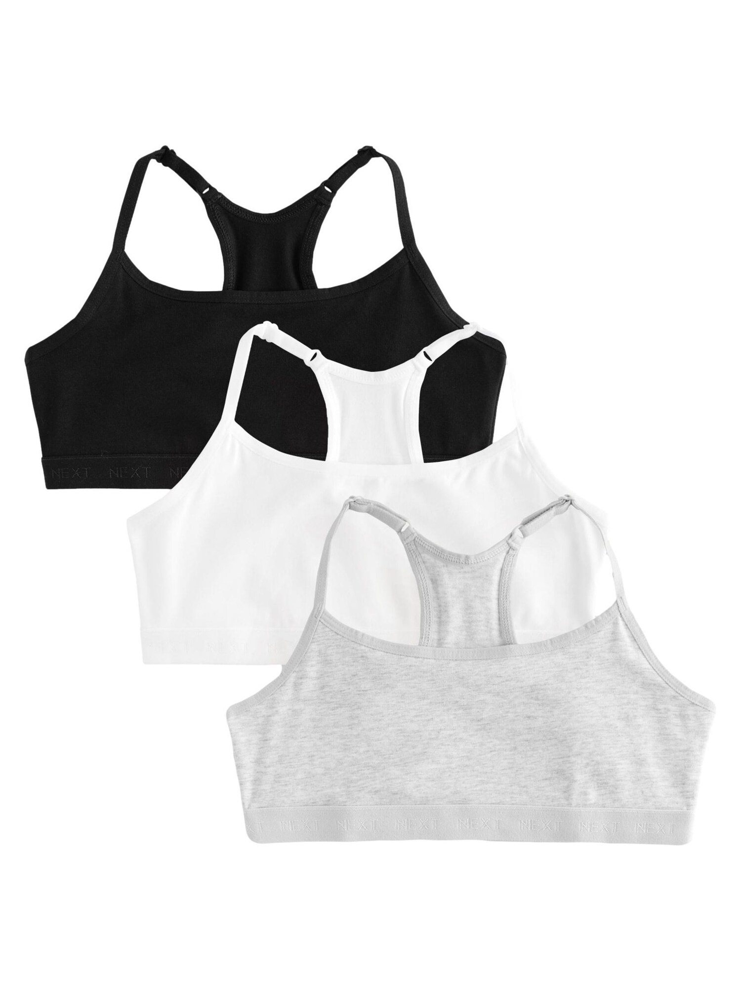 Next Top  gri amestecat / negru / alb