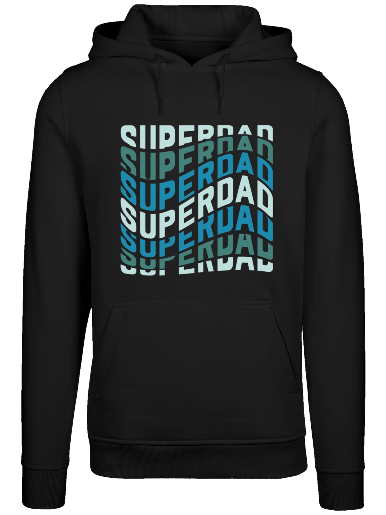Thumbnail - F4NT4STIC Hoodie Super Dad Retro Trend Vatertags Design für Papas