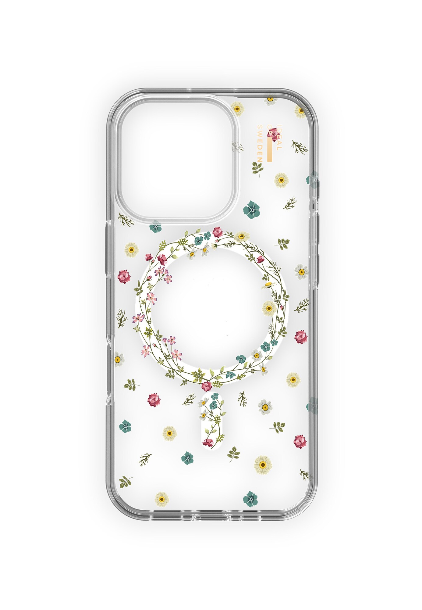 IDeal of Sweden Funda para smartphone 'iPhone 16 Pro'  amarillo / verde / petróleo / transparente