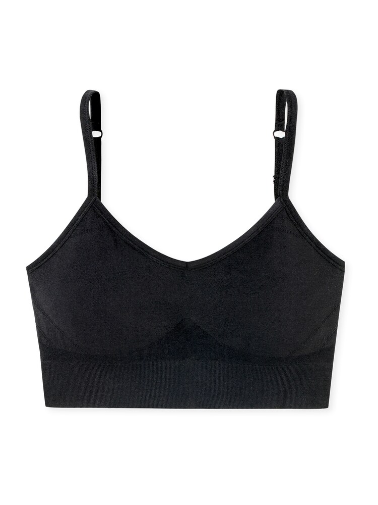 SCHIESSER Bustier ' Casual Seamless ' Damen Größe 75 schwarz