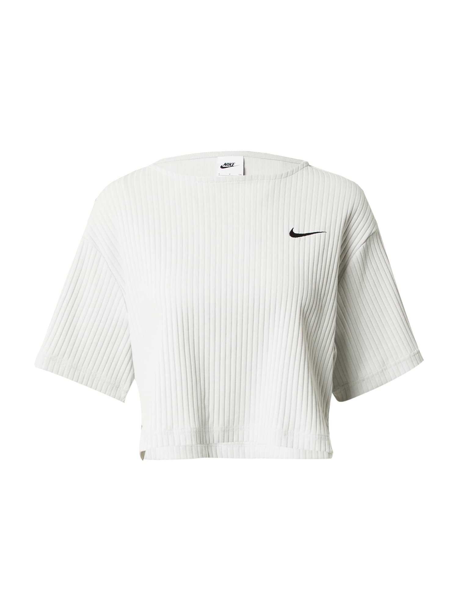 Nike Sportswear Majica  svijetlosiva / crna