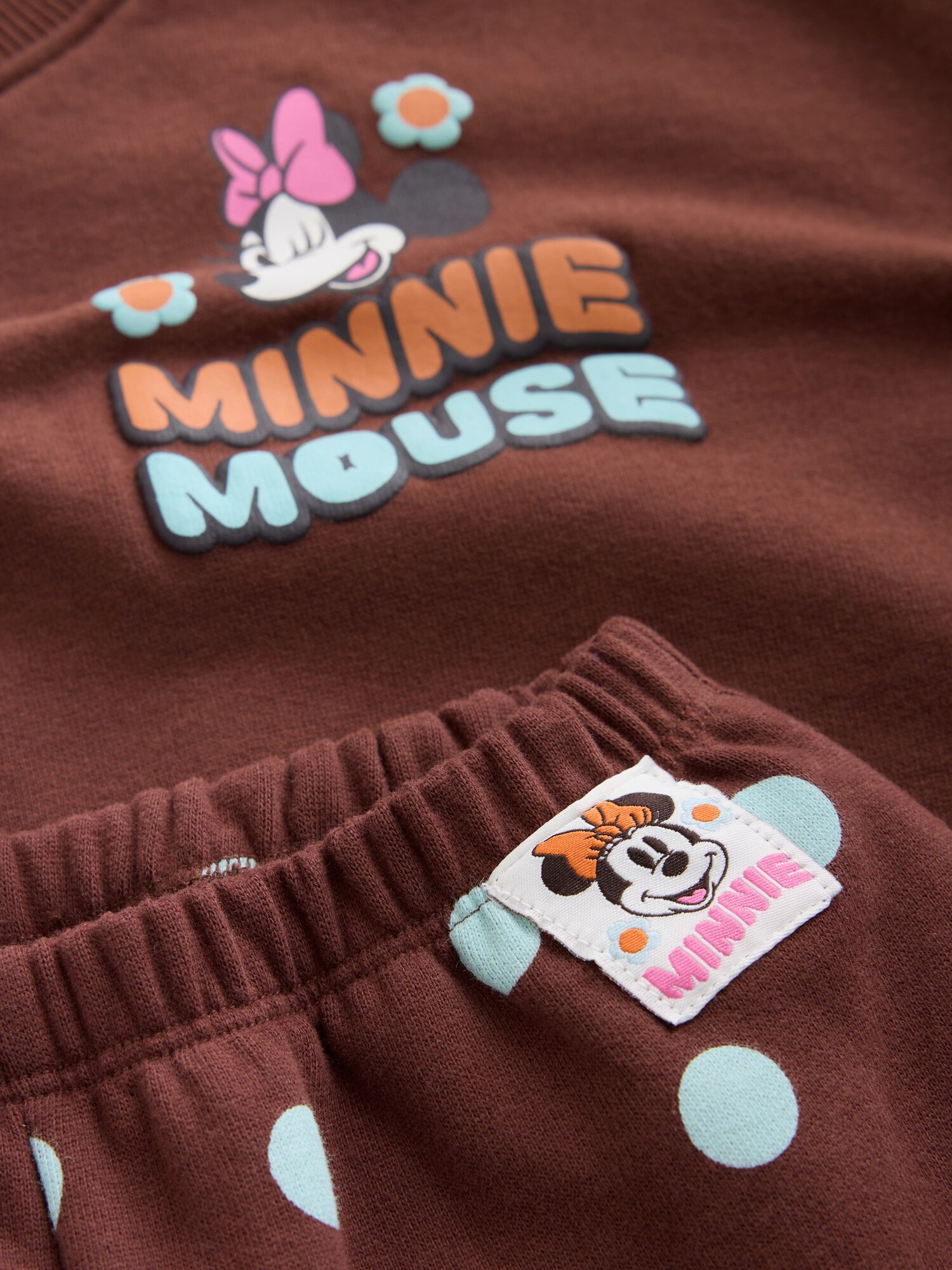 Next Conjunto 'Minnie Mouse'  azul claro / marrón / naranja / rosa claro – imagen 2