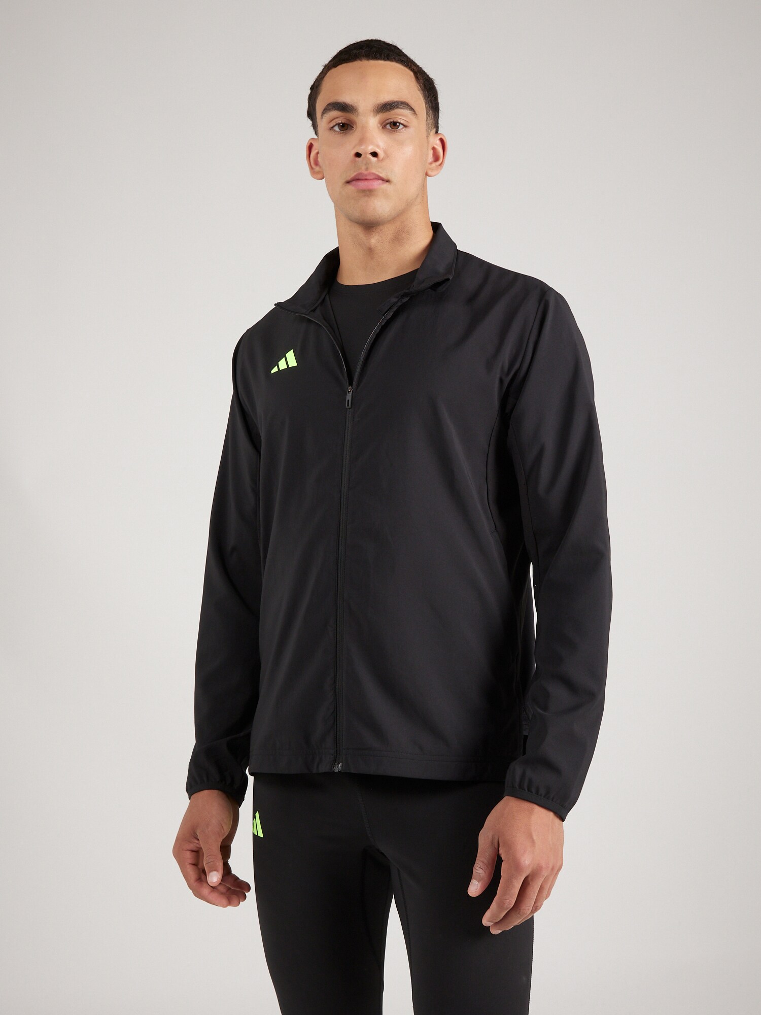 ADIDAS PERFORMANCE Sportdzseki 'ADIZERO'  citromzöld / fekete termék 2. képe