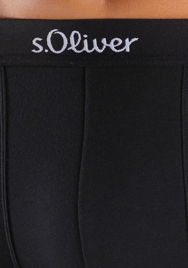 s.Oliver, Boxeralsók, fekete, 4 kép a 4 közül