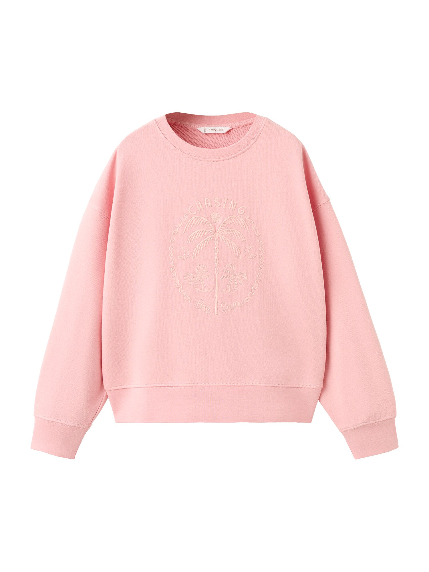 MANGO KIDS Bluză de molton 'CHASING'  roz