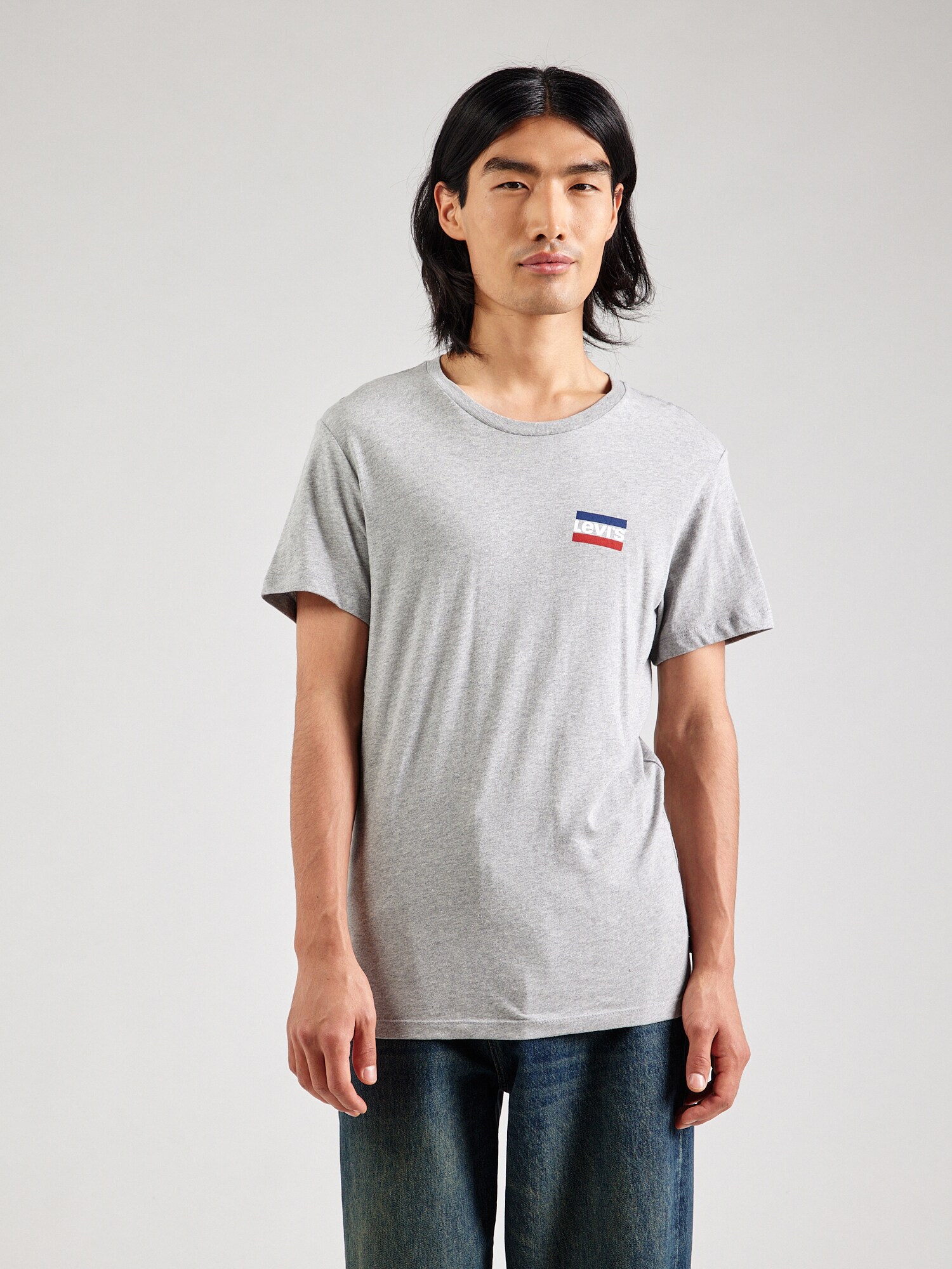 LEVI'S ® Póló  tengerészkék / szürke melír / piros / fehér termék 2. képe