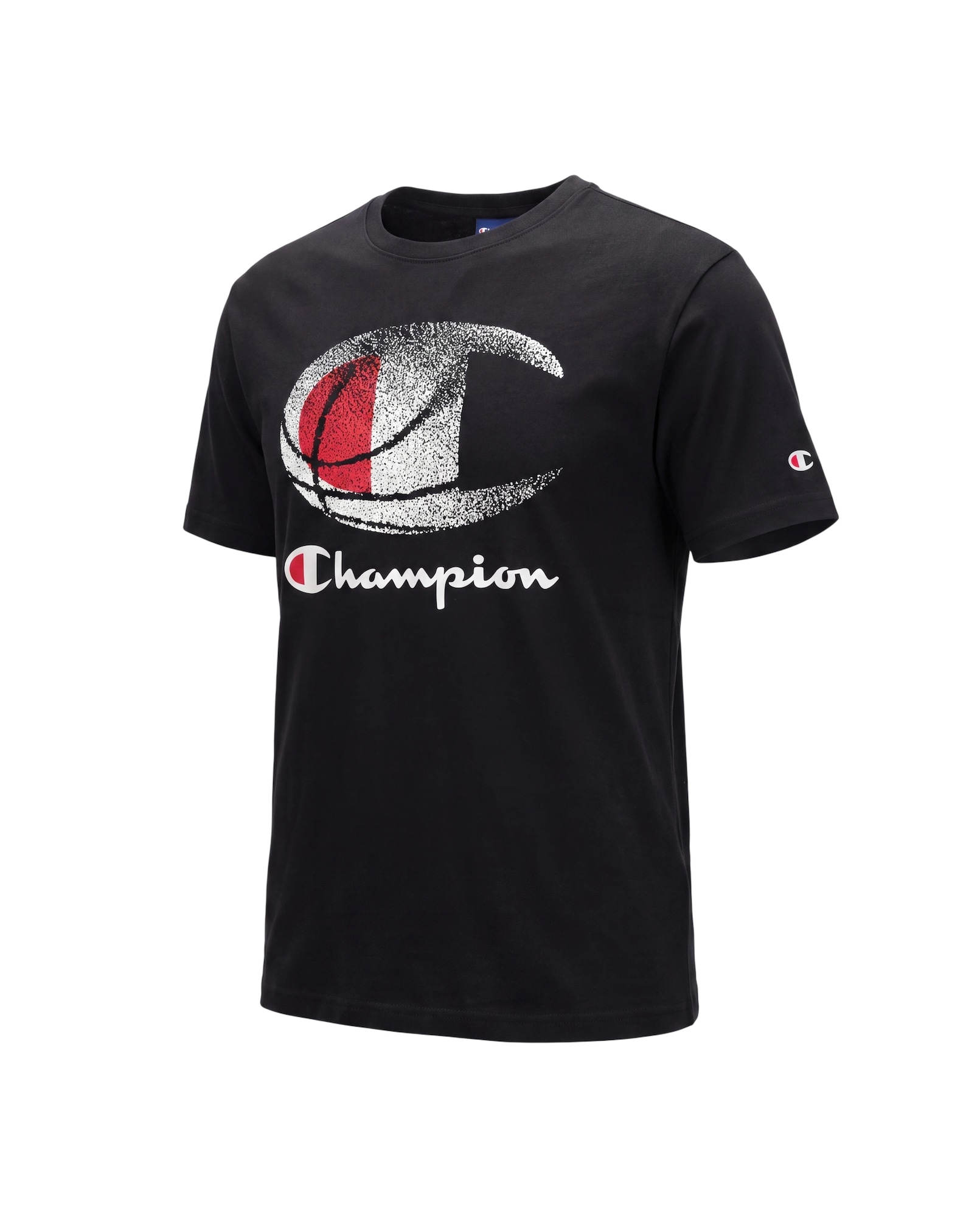 Champion Tricou roșu / negru / alb