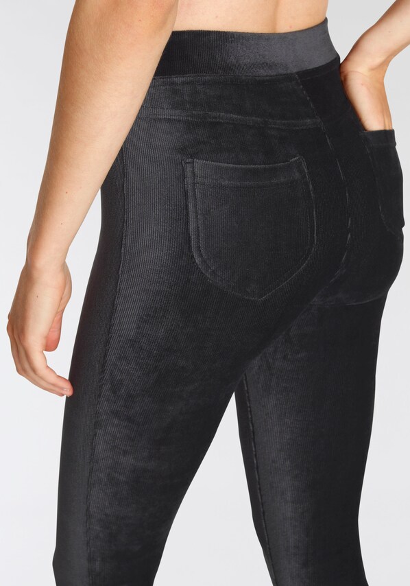 LASCANA, Leggings, fekete, 4 kép a 9 közül