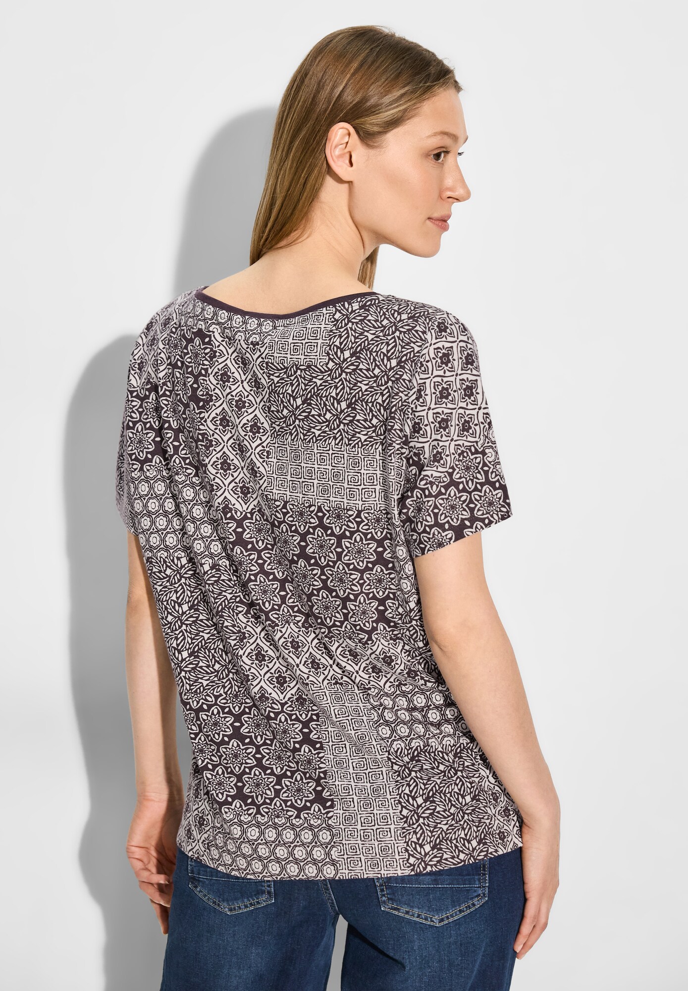 Thumbnail - Patchwork Print T-Shirt