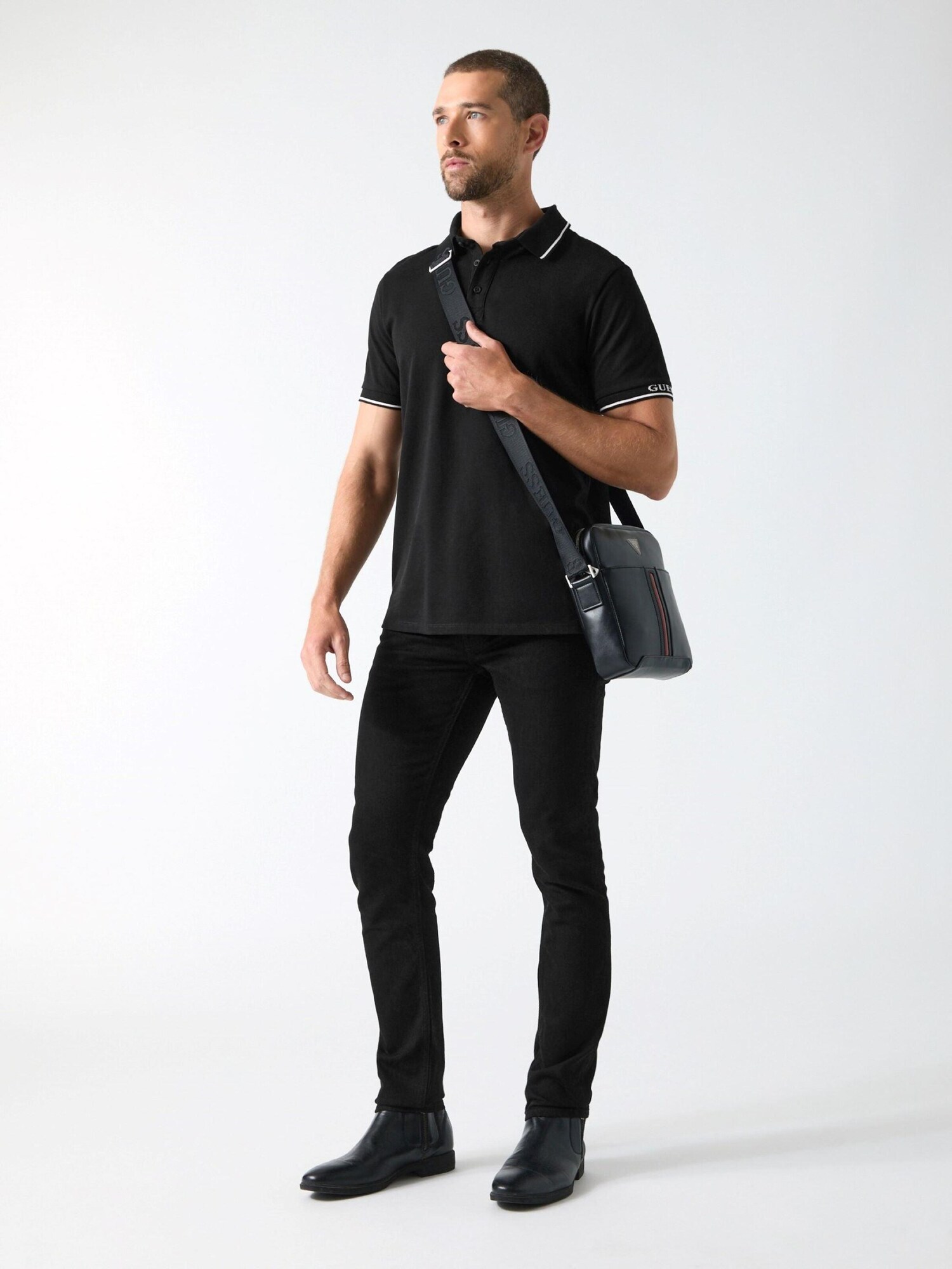 GUESS Vaquero 'M6YAN1D1486' negro – imagen 3