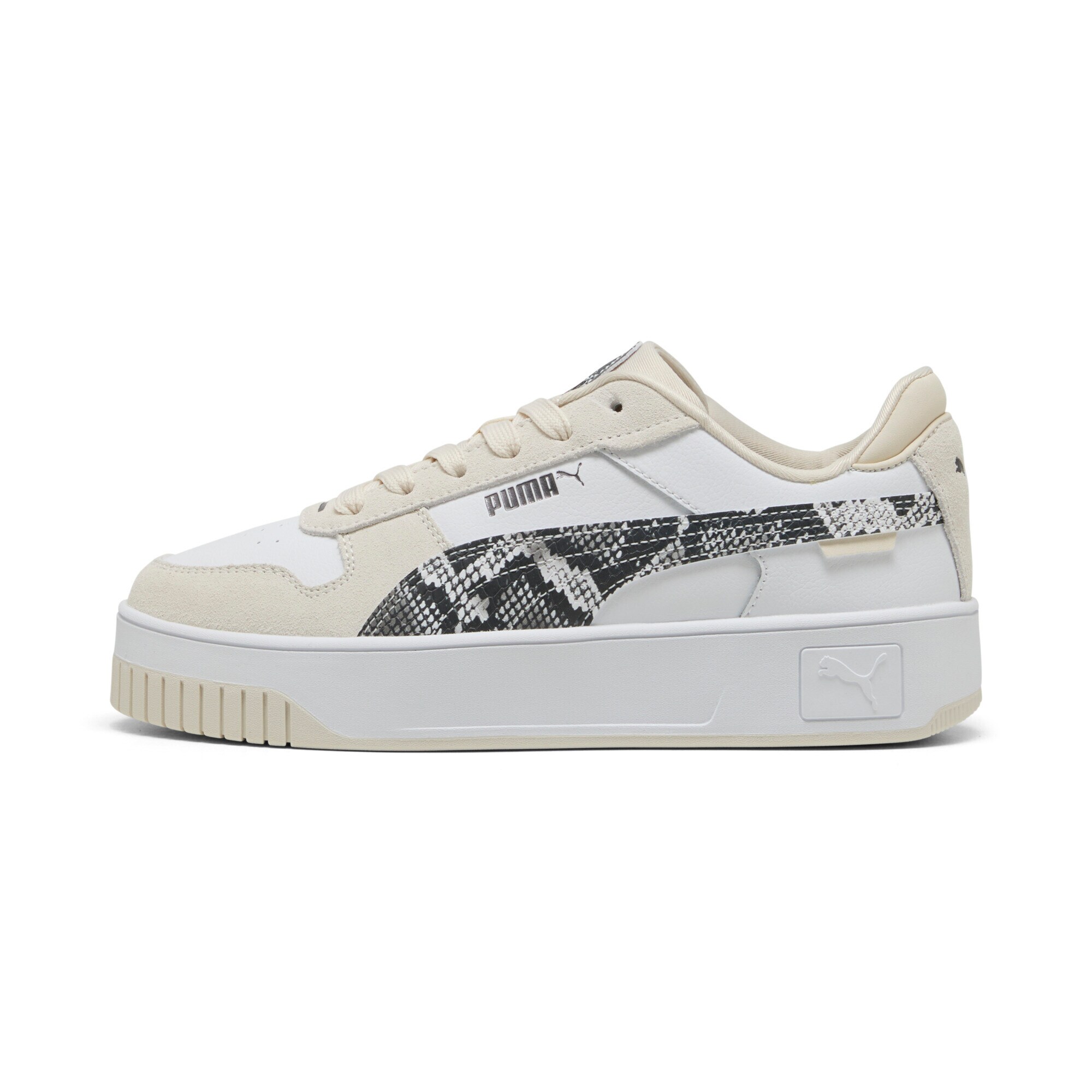 PUMA Sneaker low Carina  nisipiu / gri / negru / alb